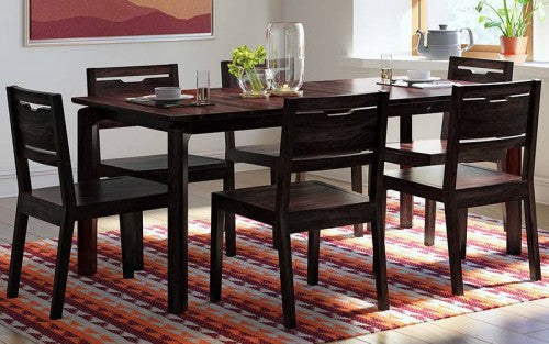 Isabel Wood Dining Set with Chair for Dining Room