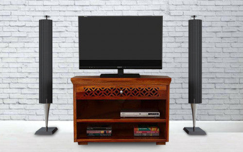 Elsie Wood CNC TV Stand