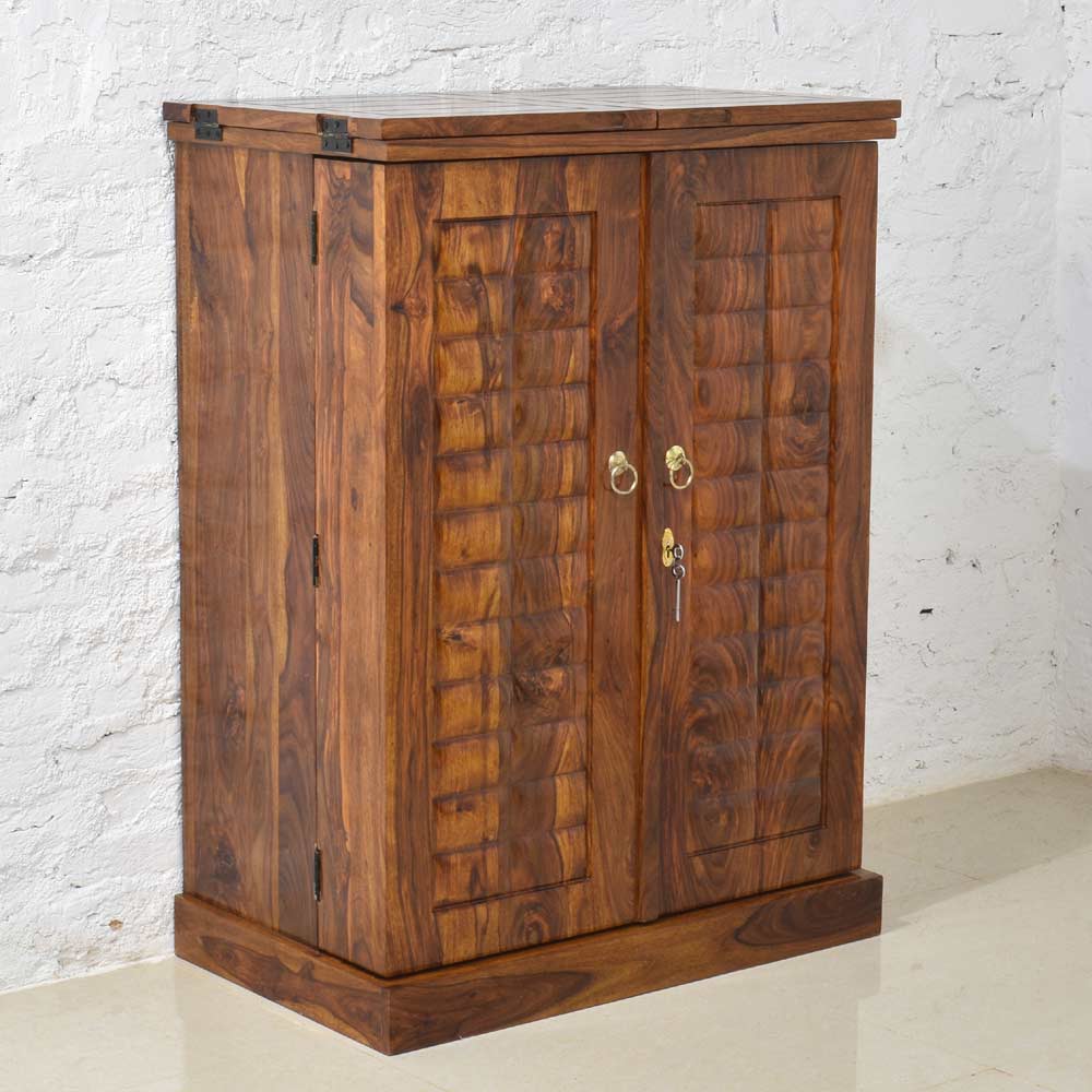 Katherine Wood Caledonia Bar Cabinet