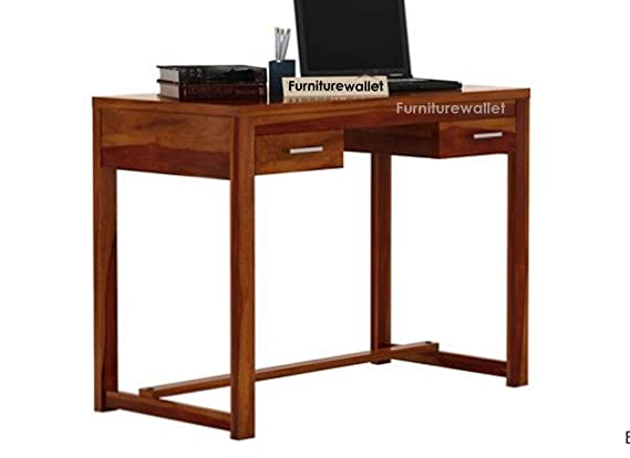 Kaylee Sheesham Wood Study Desk for Office with 2 Drawers