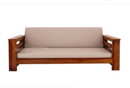 Parker Sheesham Wooden 5 Seater Sofa Set for Living Room Without Pillow