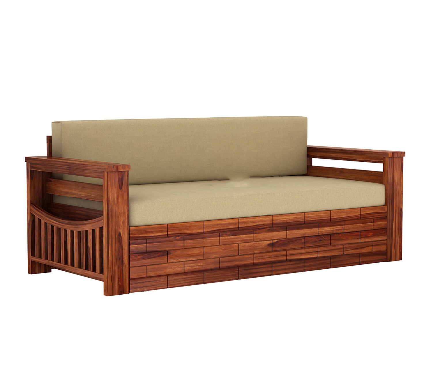 Mason Sheesham Wood Sofa Cum Bed