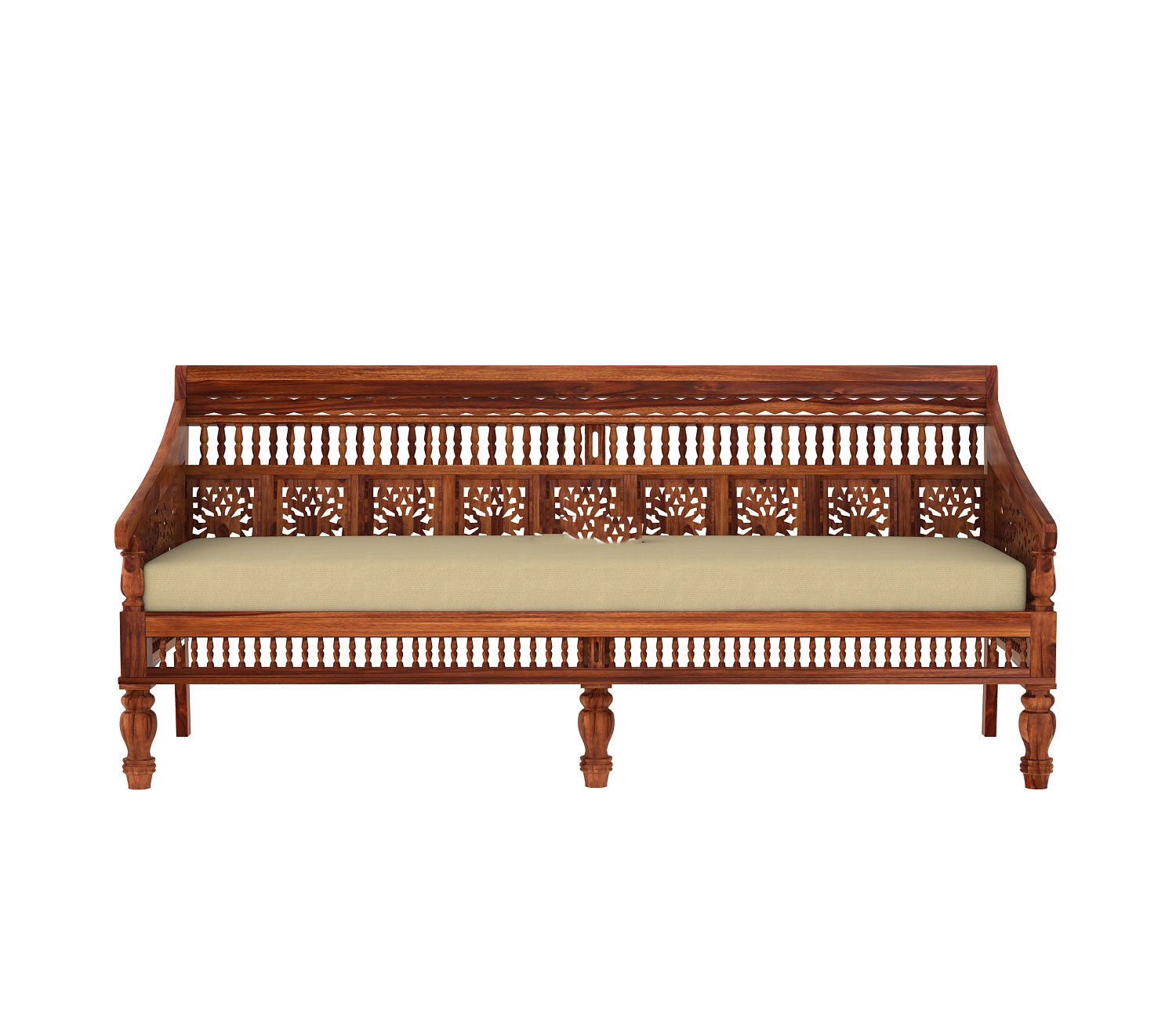 Jimmie Wooden 5 Seater Sofa Set
