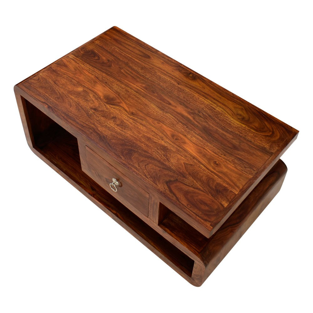 Brynn Double Top Drawer Center Table