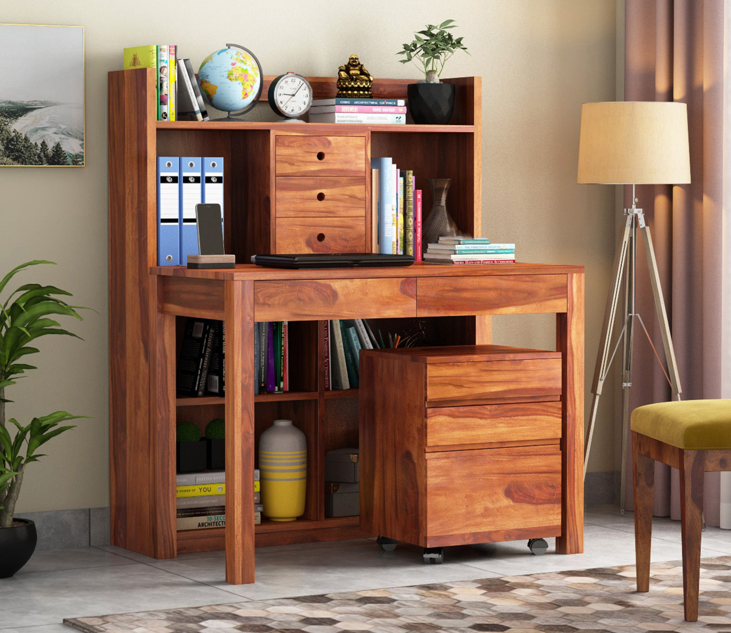 Layla Study Table Cum Shelf