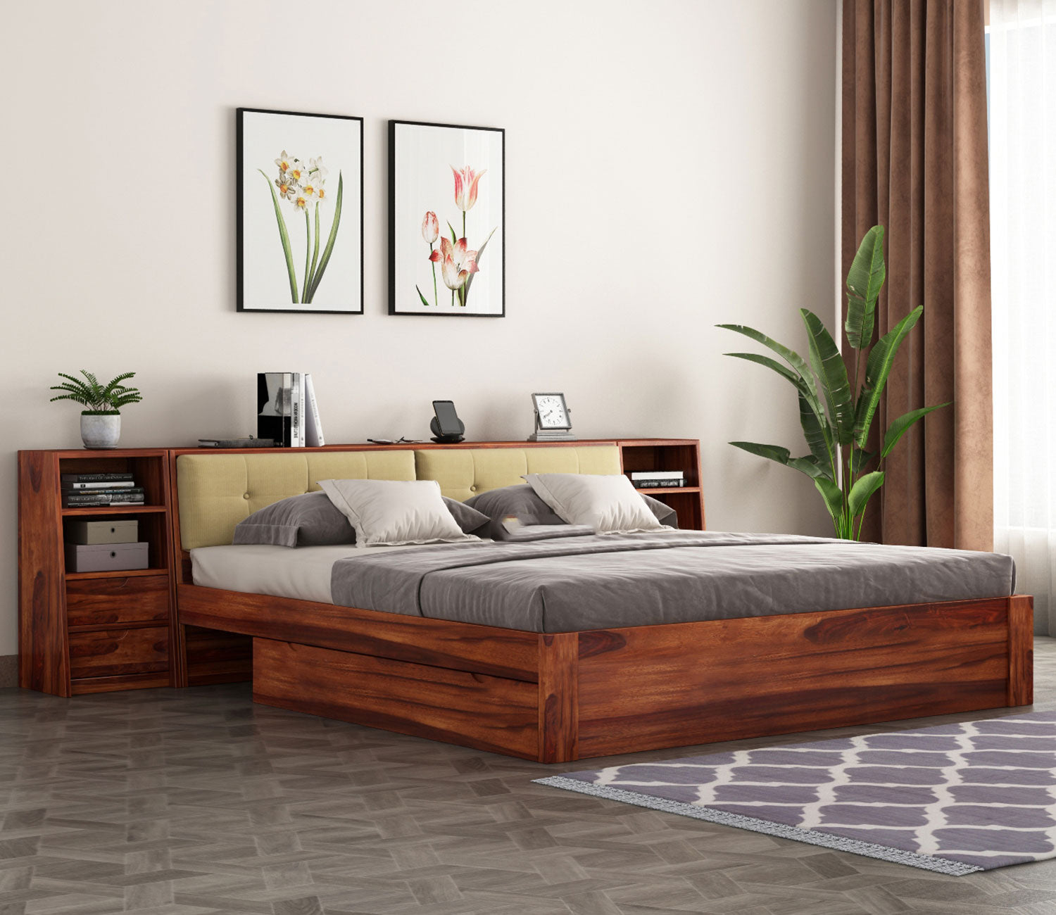 Wells Storage Bed