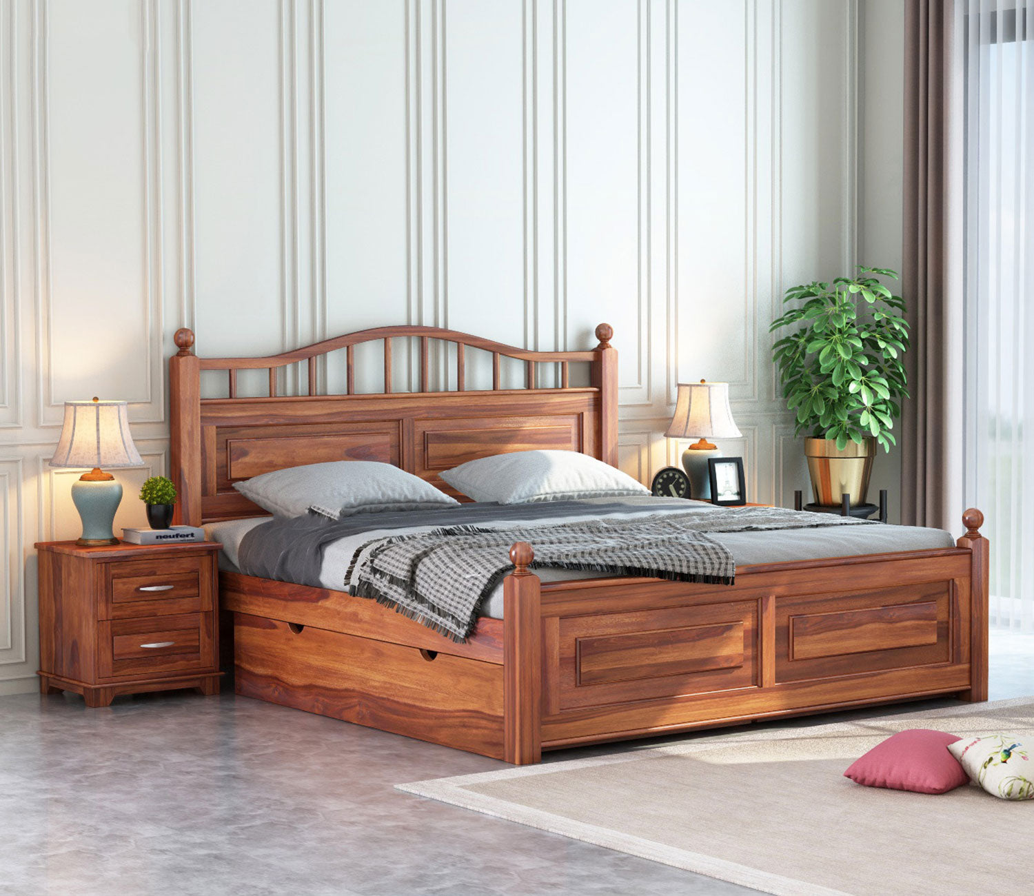 Hank Bed With Storage