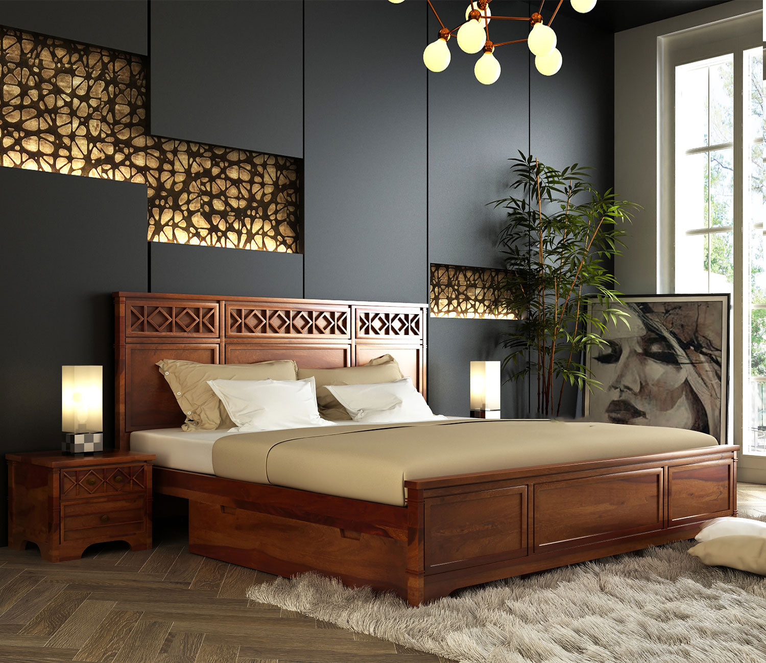 Esteban Bed With Storage
