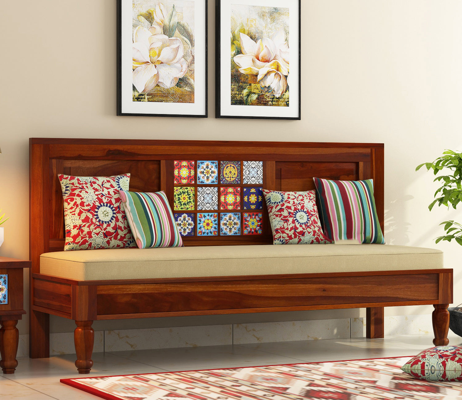Maddox Bench With Back Rest