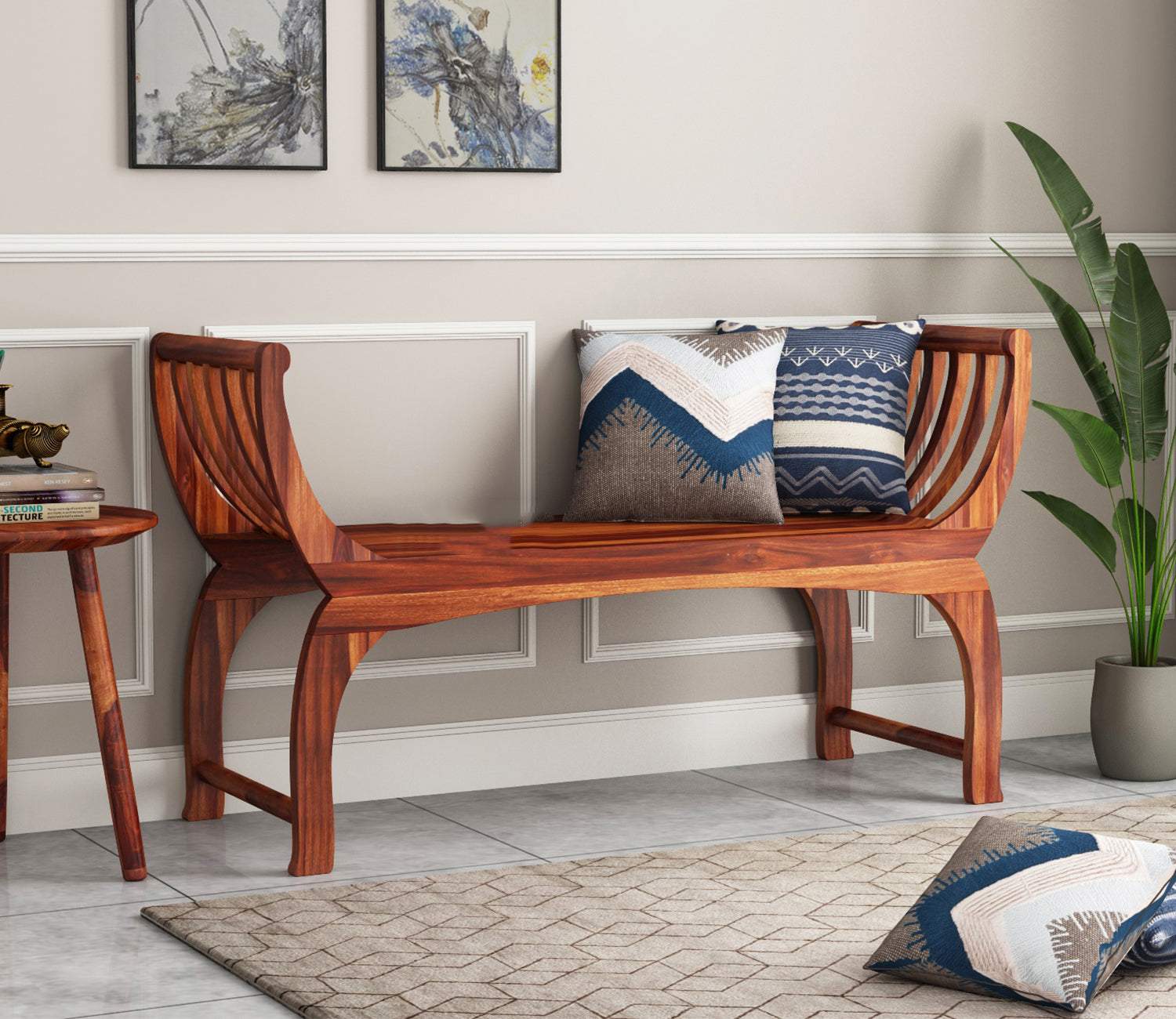 Messiah Bench without Upholstery