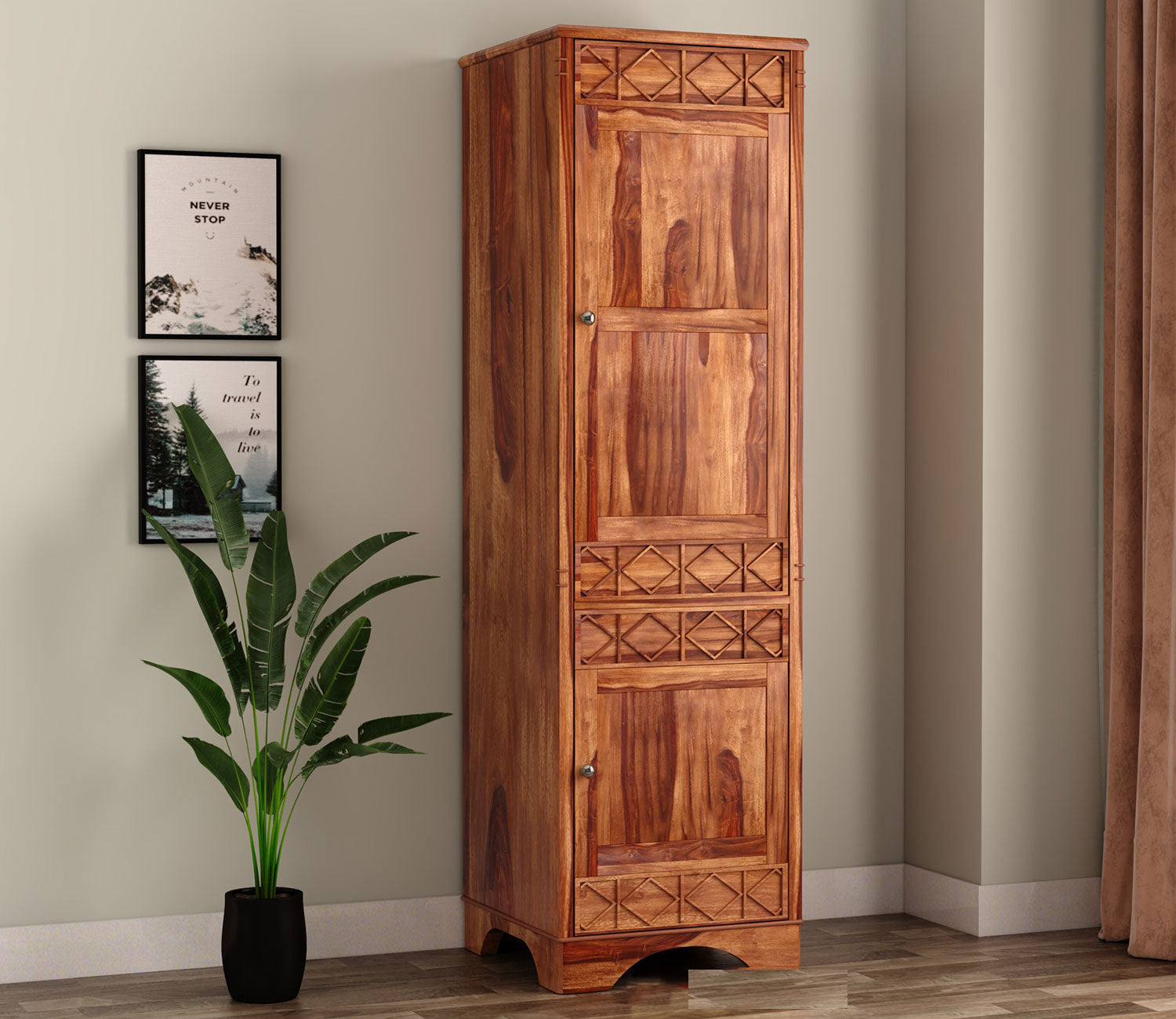 Bodhi 1 Door Multi-Utility Wardrobe