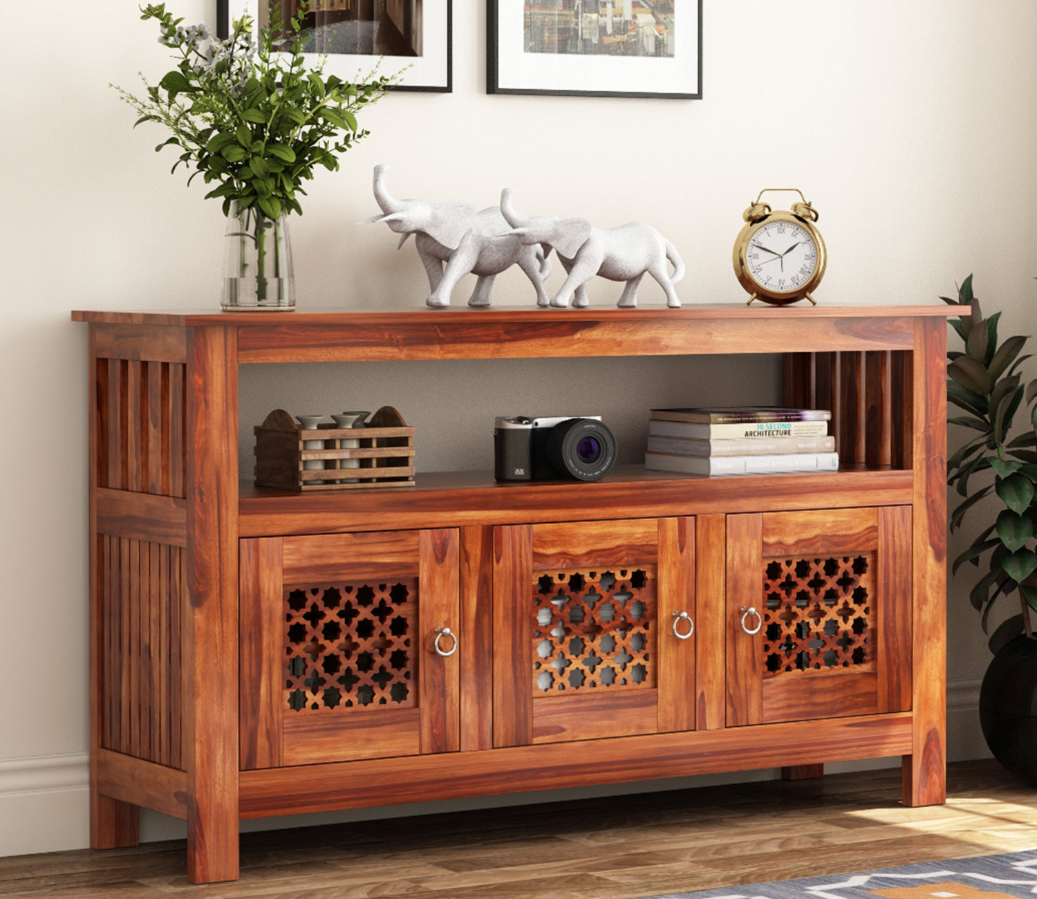 Blake Sheesham wood Sideboard and Cabinet