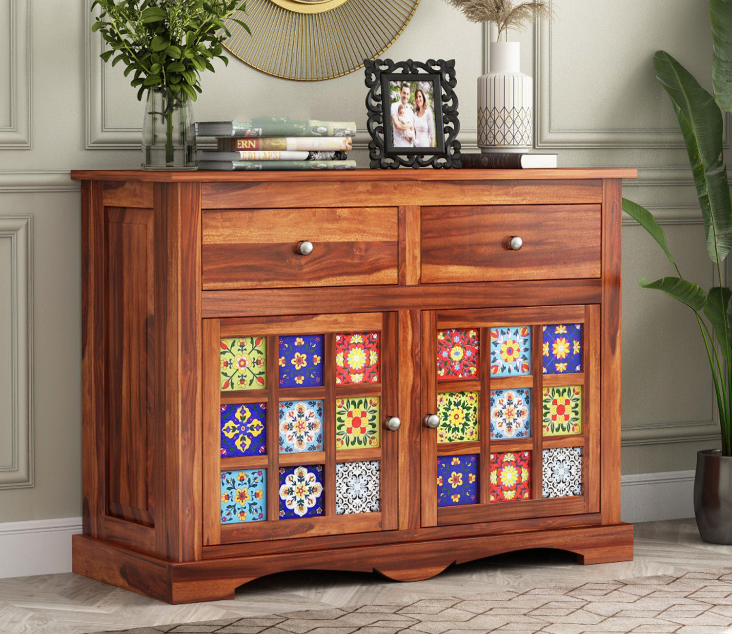 Jeremy Sheesham Wood Cabinet and Sideboard
