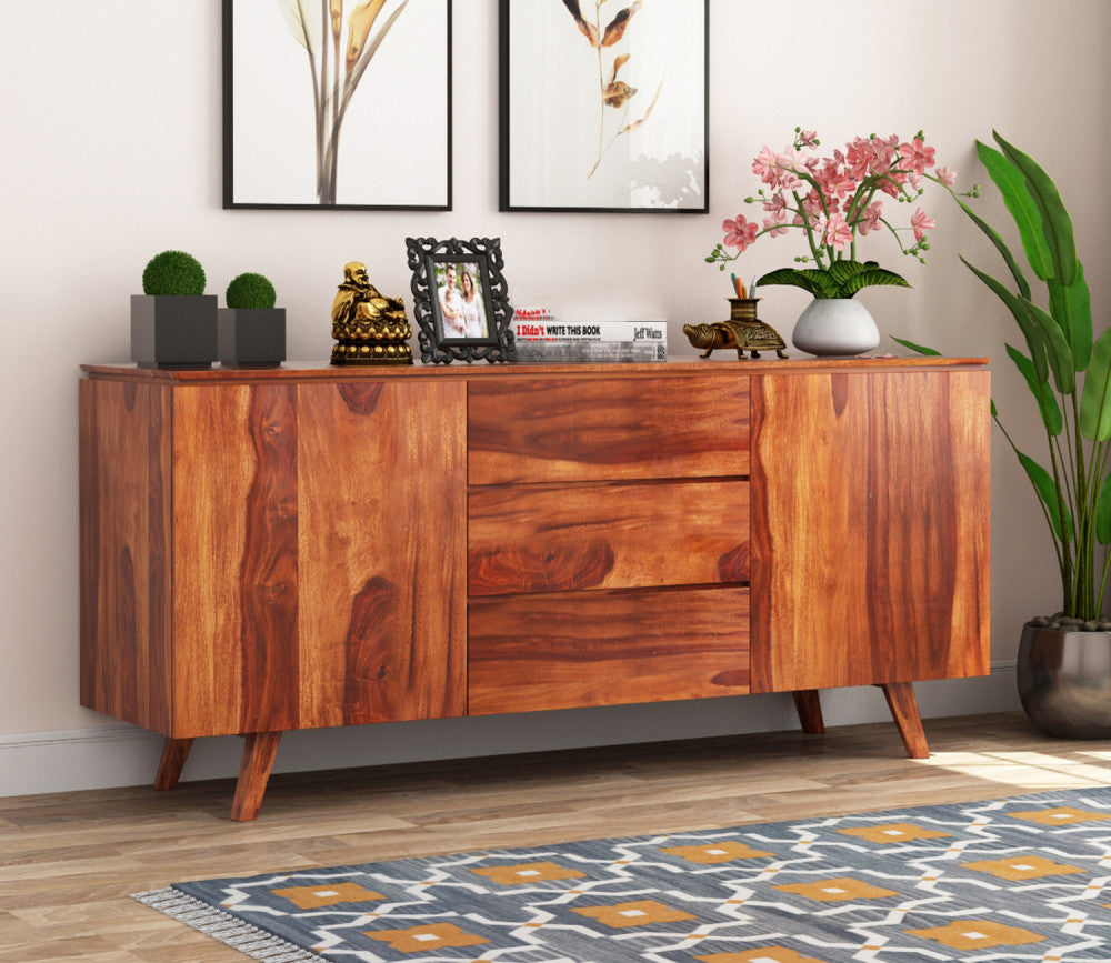 Elian Sheesham wood Sideboard and Cabinet