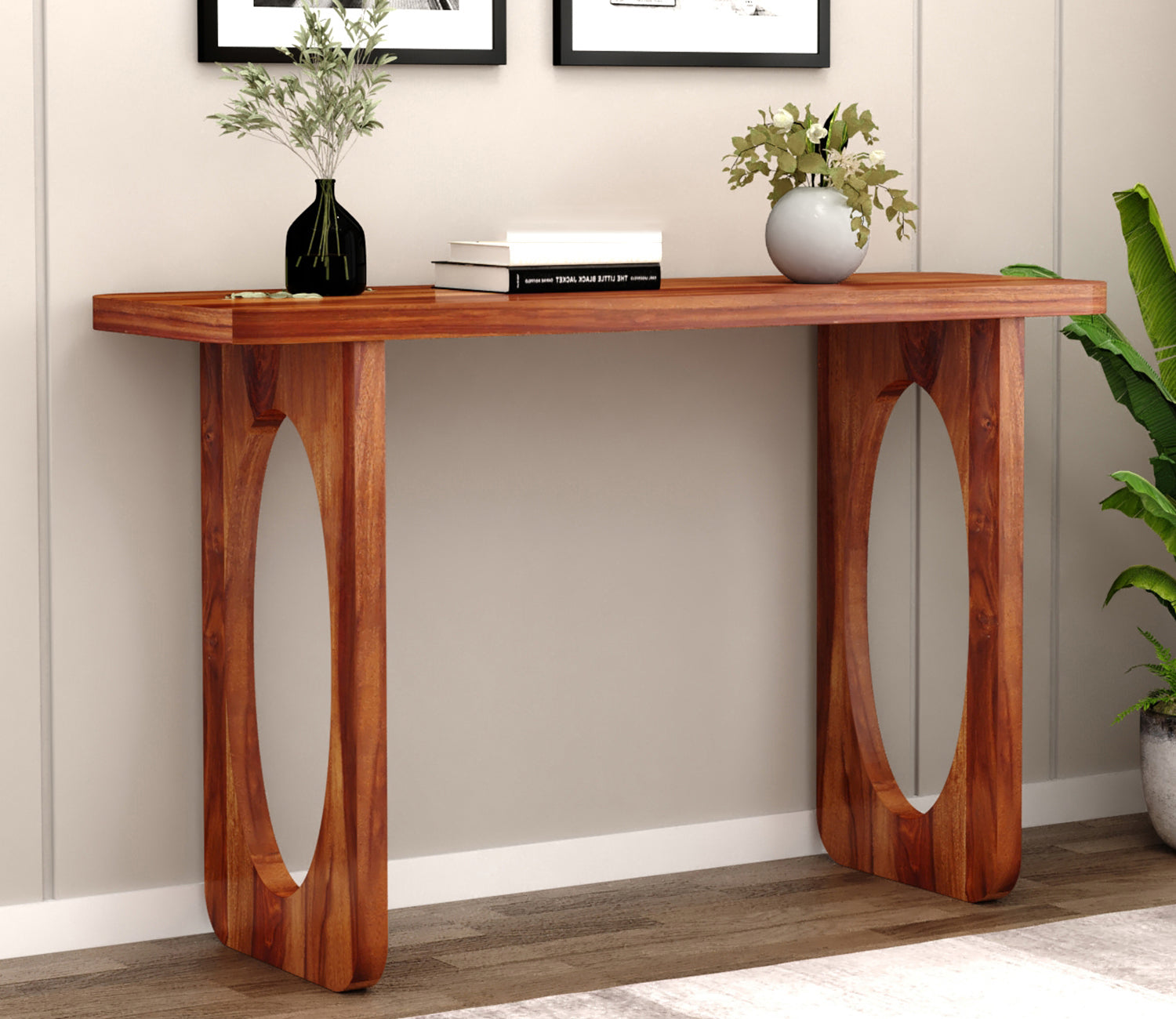 Oscar Sheesham Wood Console Table