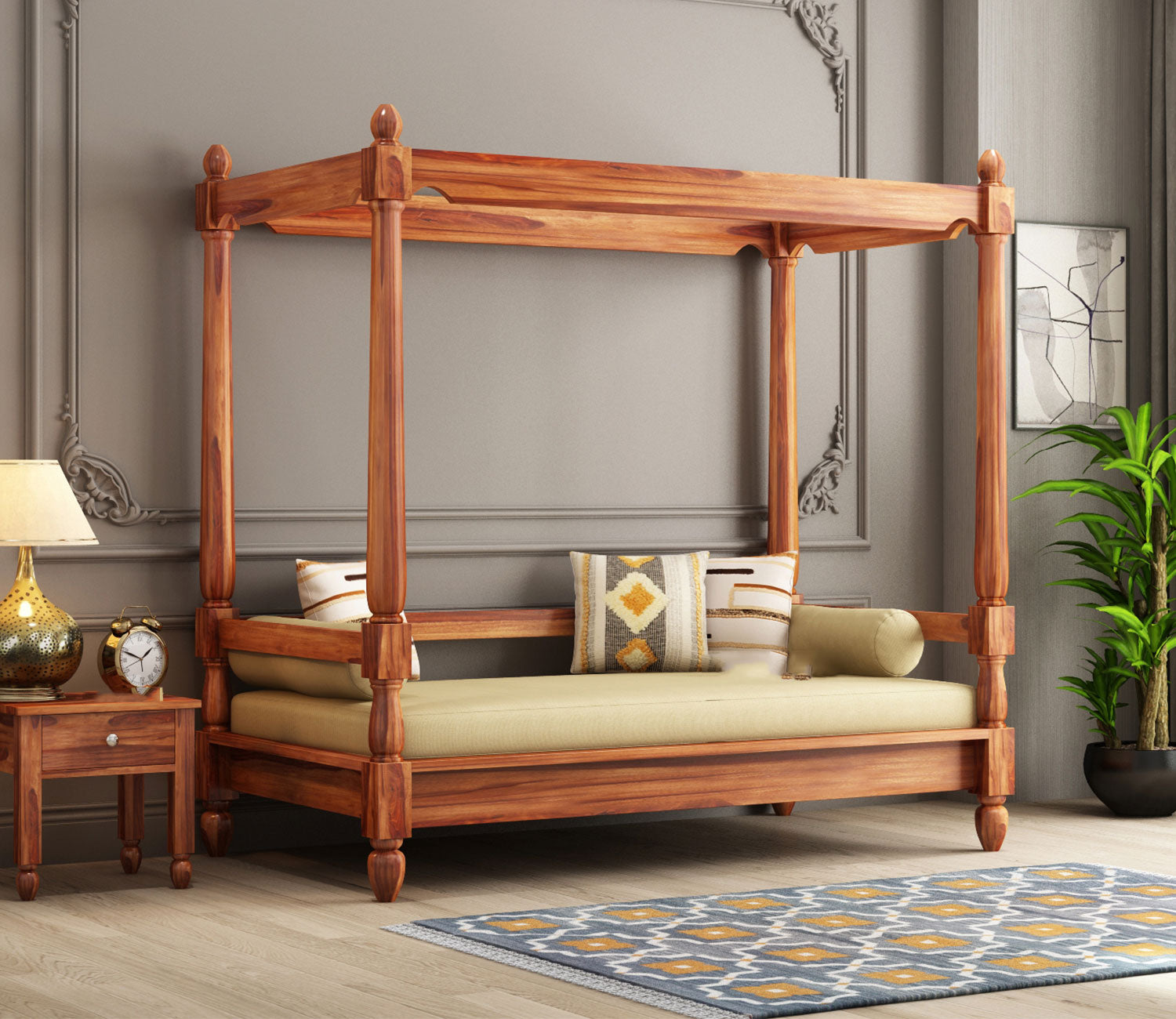 Jesus Poster Divan with Mattress