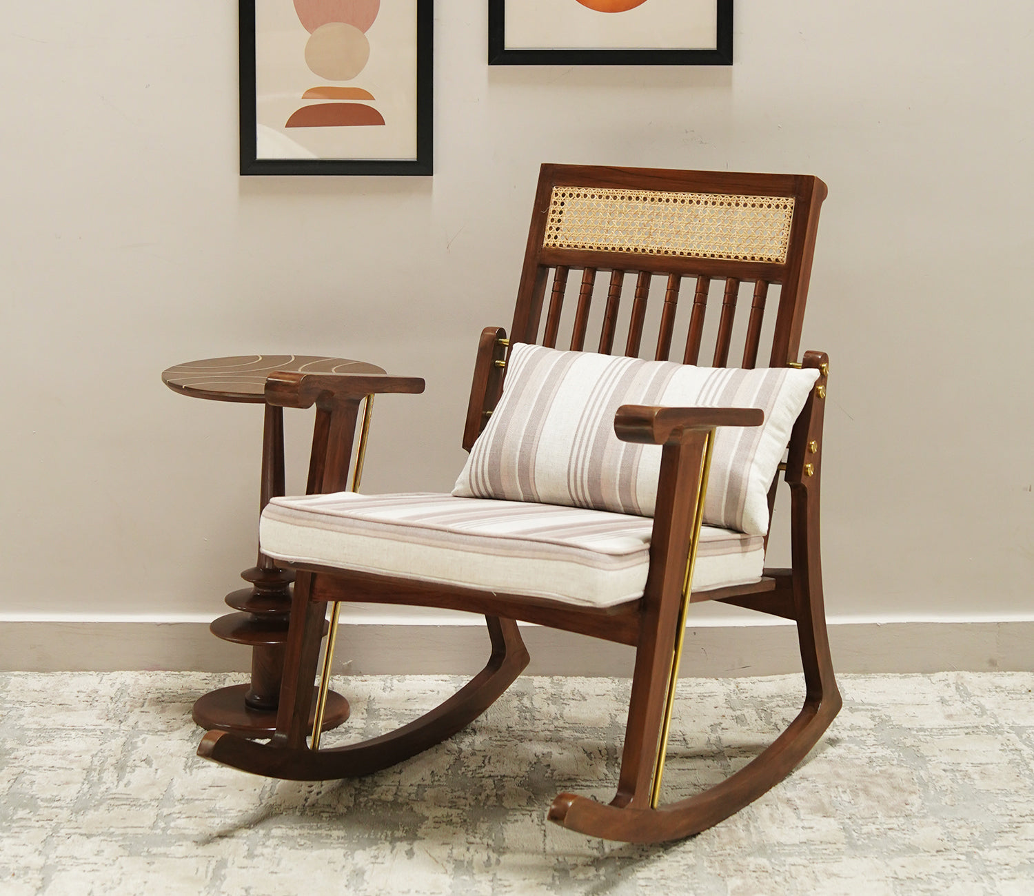 Dawson Sheesham Wood Rocking Chair