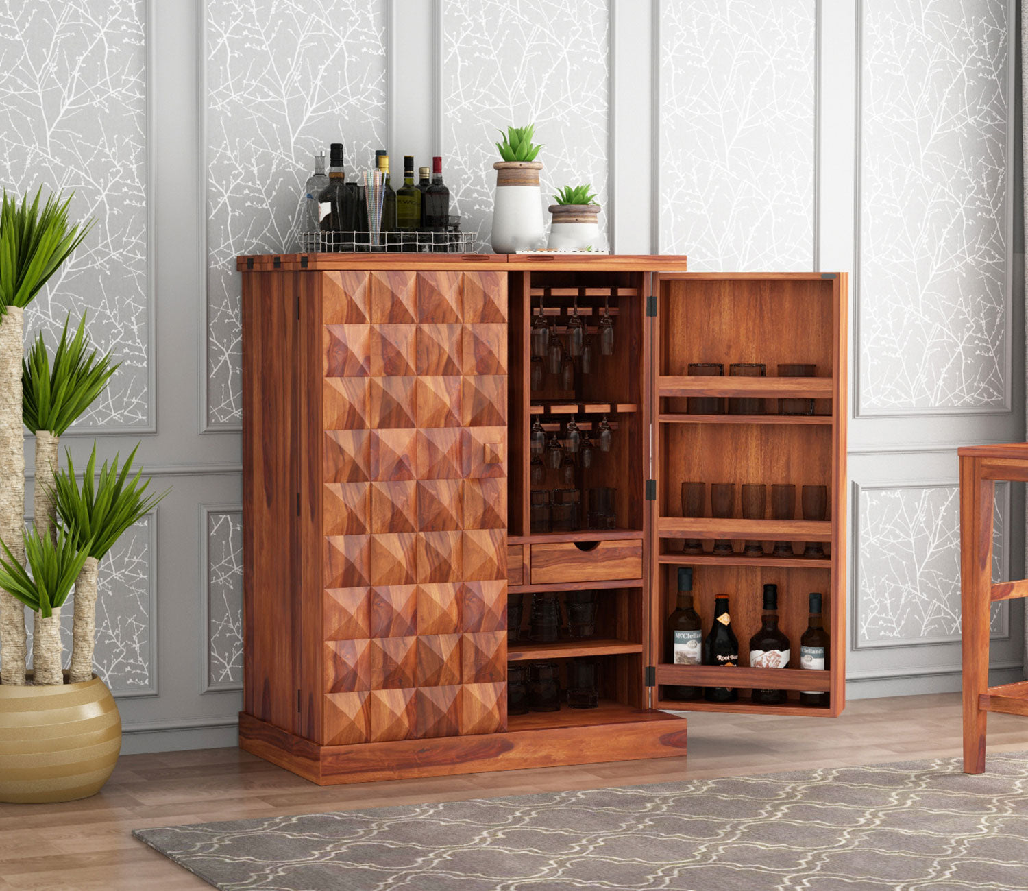 Matteo Large Bar Cabinet