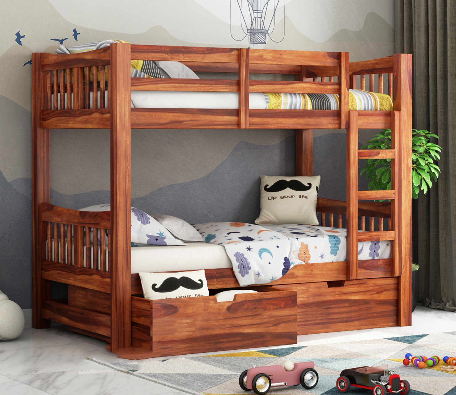 Angel Bunk Bed With Storage