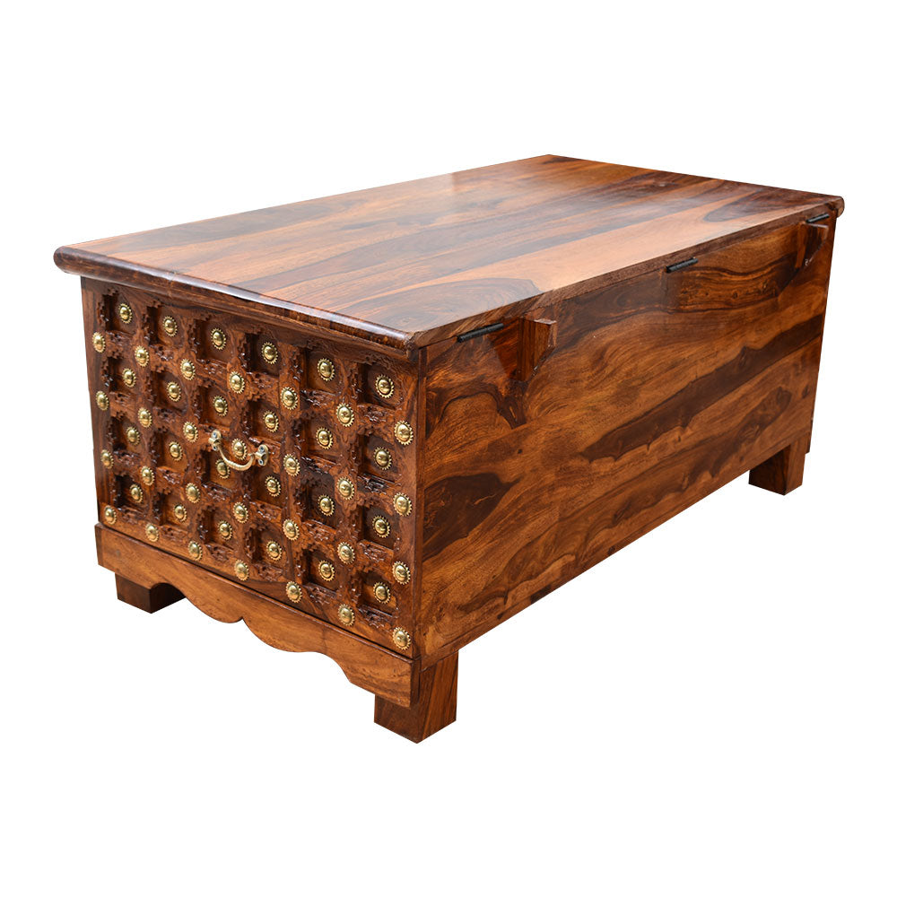Kamila Wood Rajasthani Brass Gall
