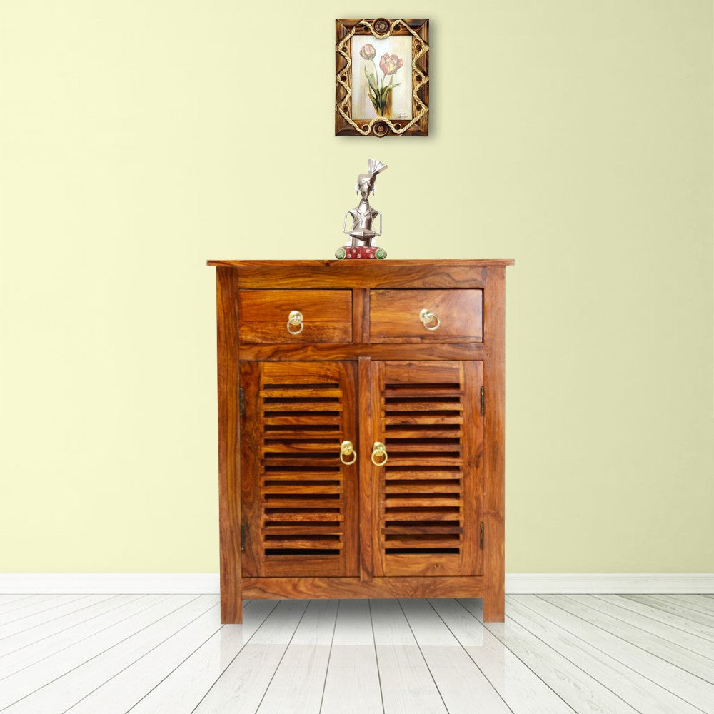 Kimberly Wood Velvic Footwear Table