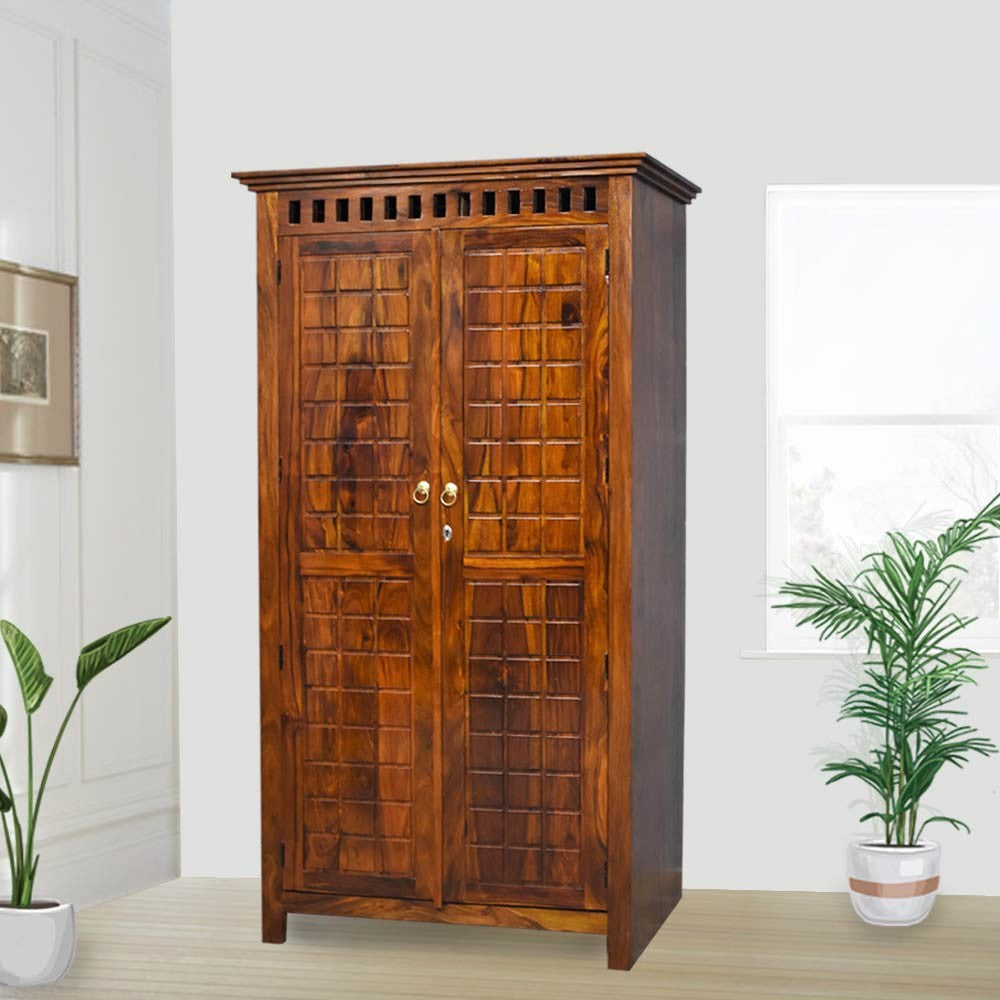 Aspen Sheesham Wood Wardrobe
