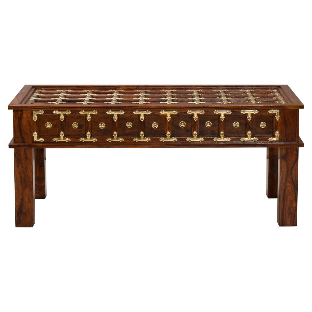 Briella Style Brass Center Table