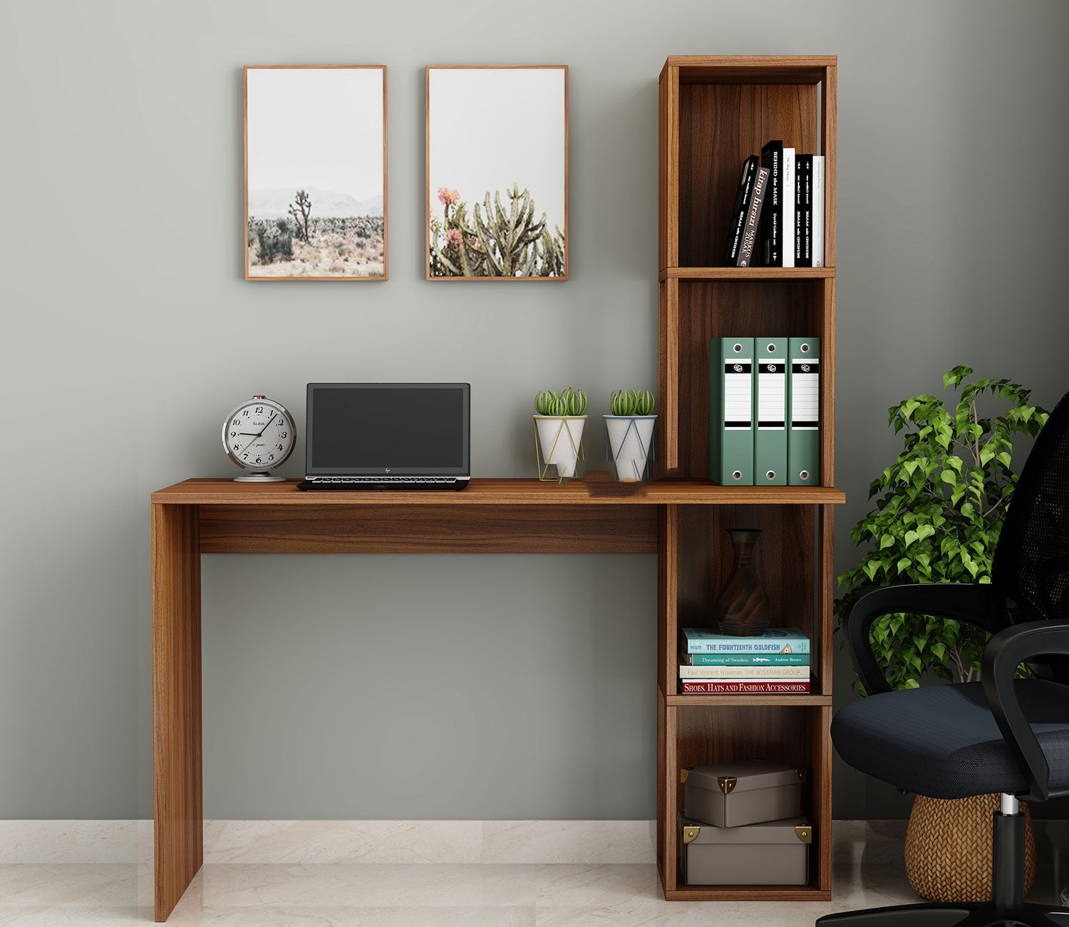 Abigail Engineered Wood Study Table