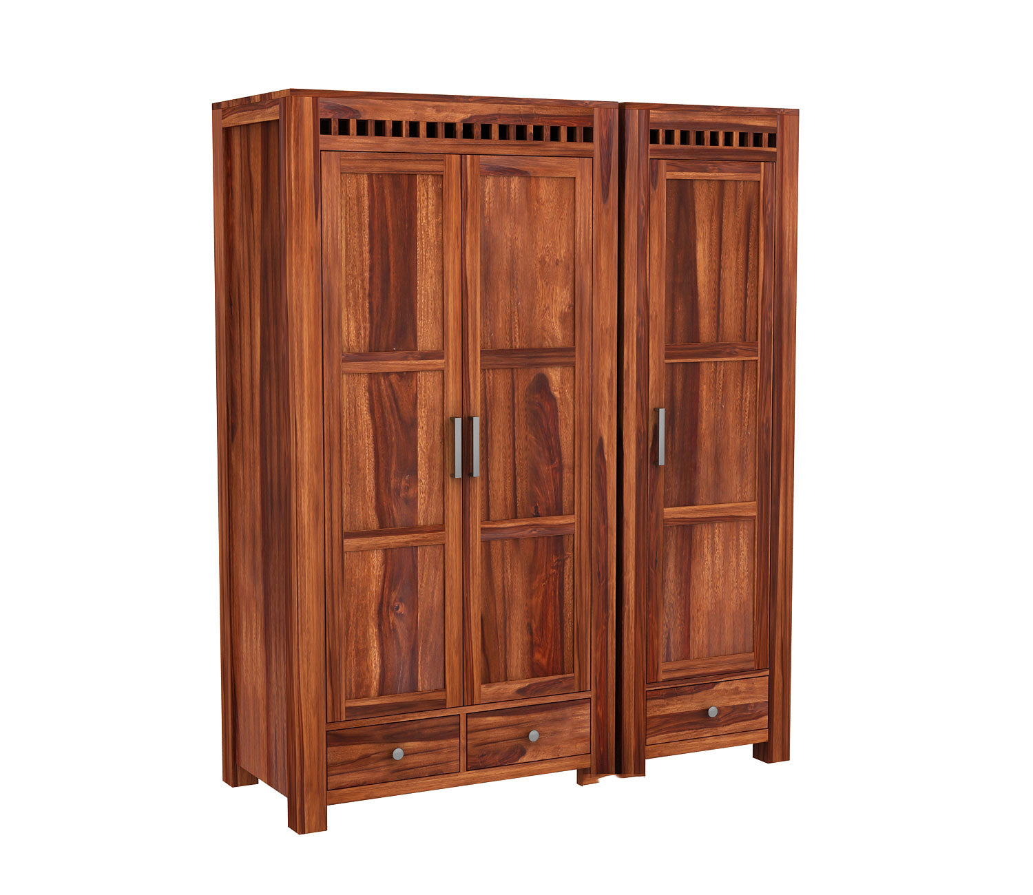 Warren 3 Door Multi-Utility Wardrobe
