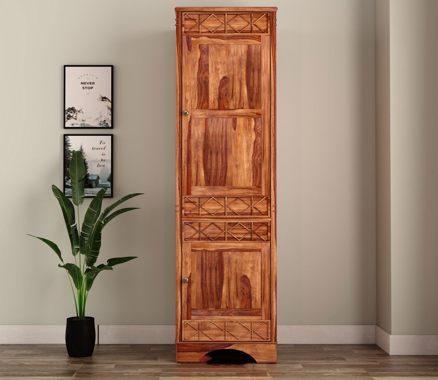 Bodhi 1 Door Multi-Utility Wardrobe