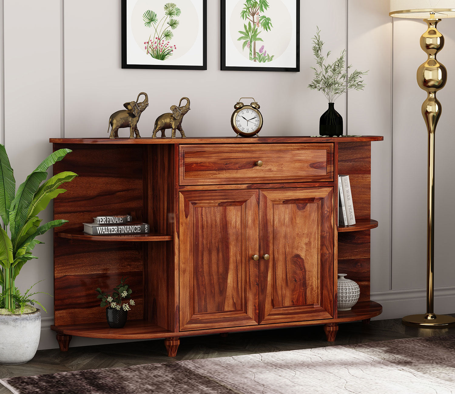 Marcus Sheesham Wood Storage Cabinet and Sideboard
