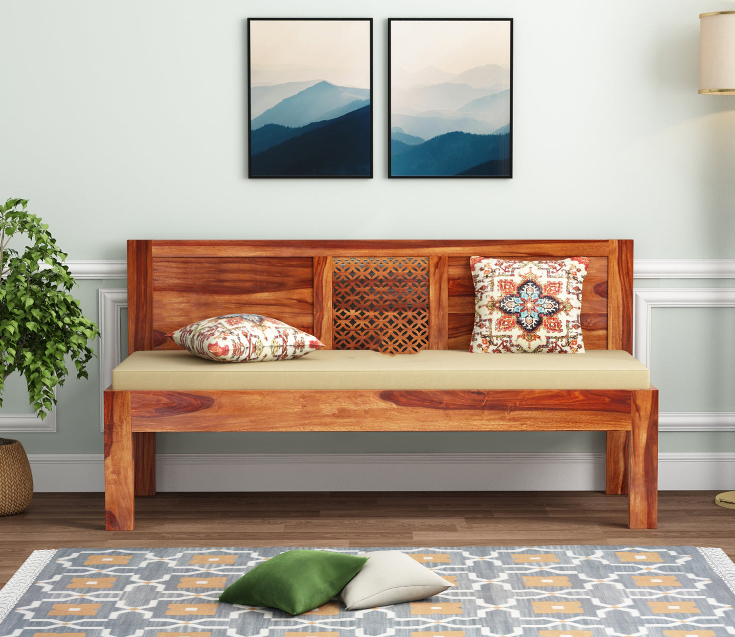 Zayden Bench With Back Rest
