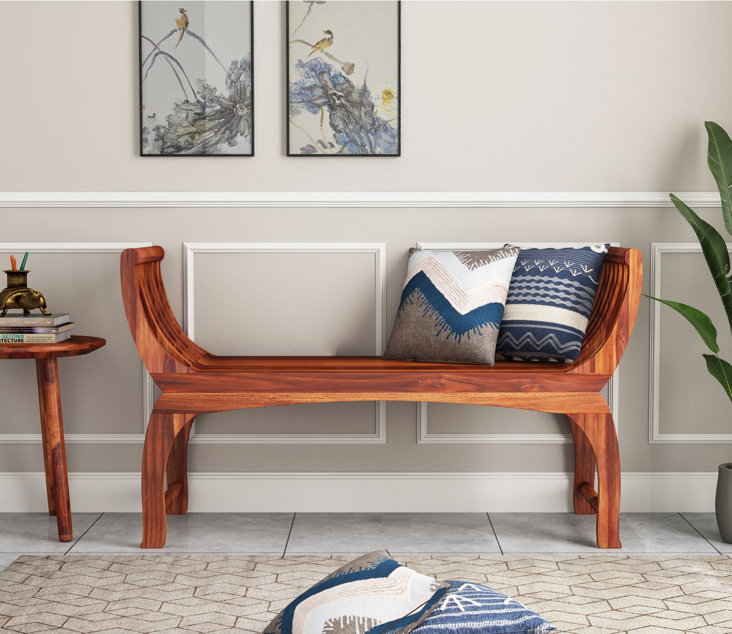 Messiah Bench without Upholstery
