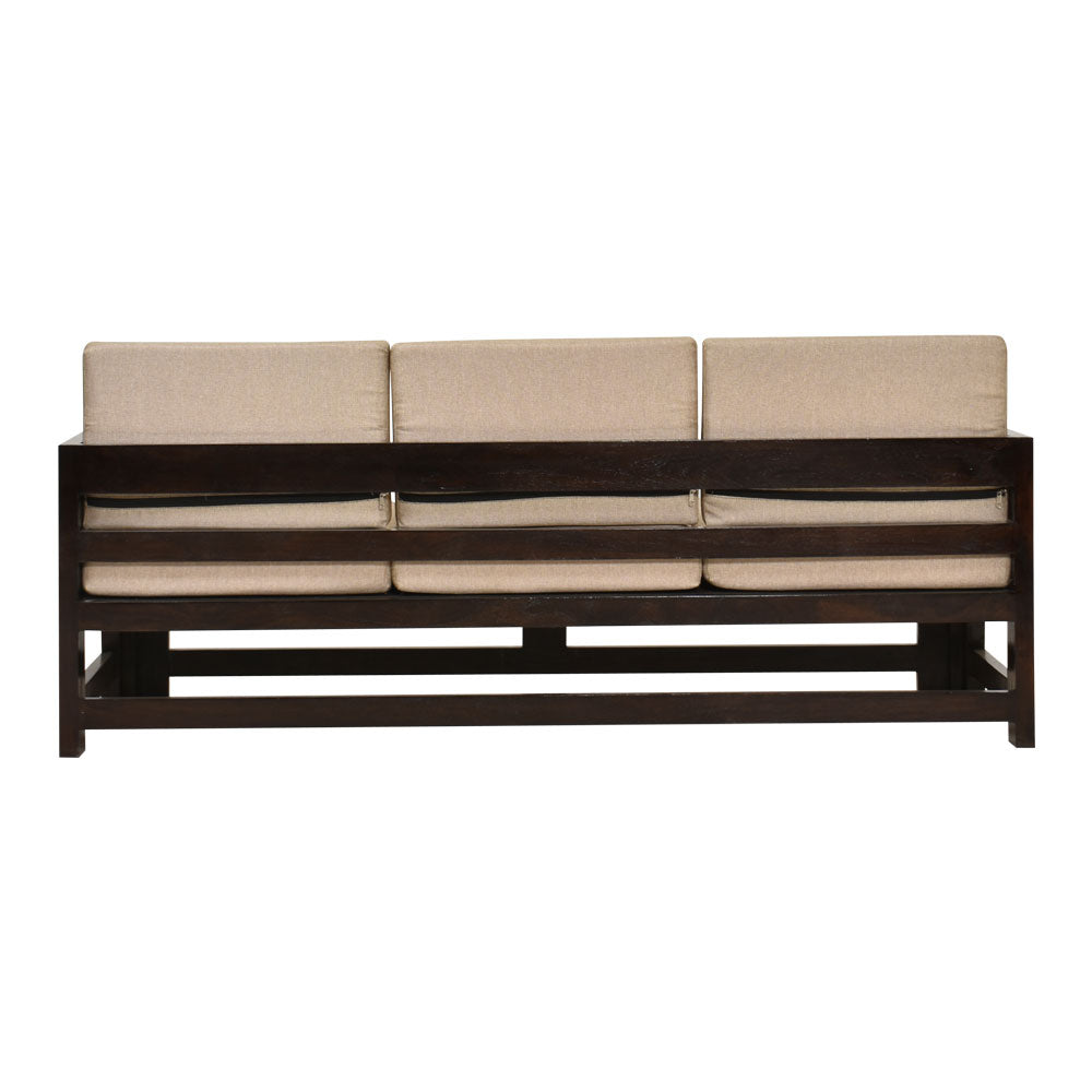 Zainab Wood Stegen 5 Seater Sofa set