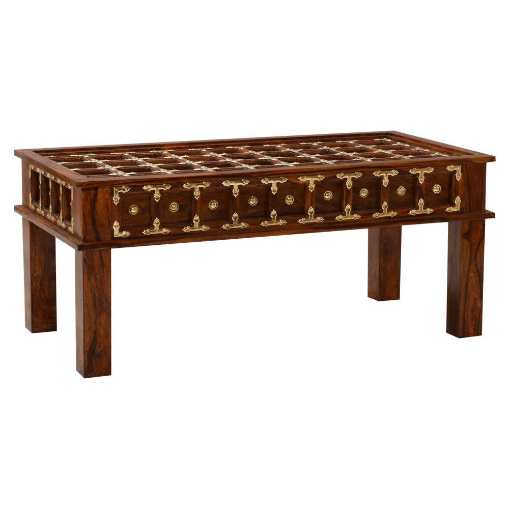 Briella Style Brass Center Table