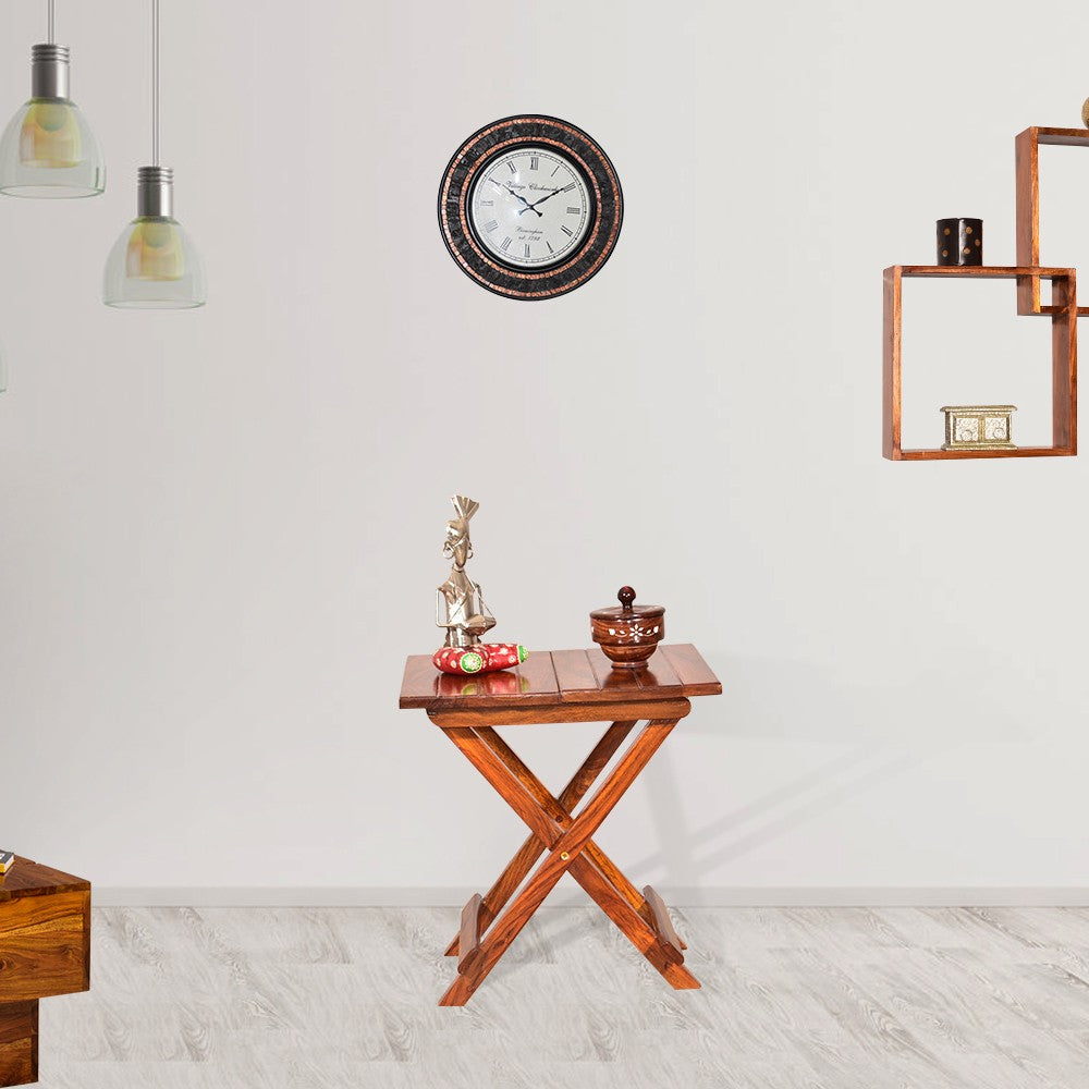 Opal Wooden Folding Small Table