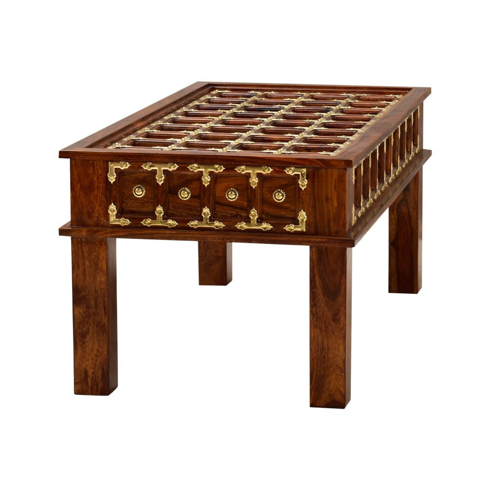 Briella Style Brass Center Table