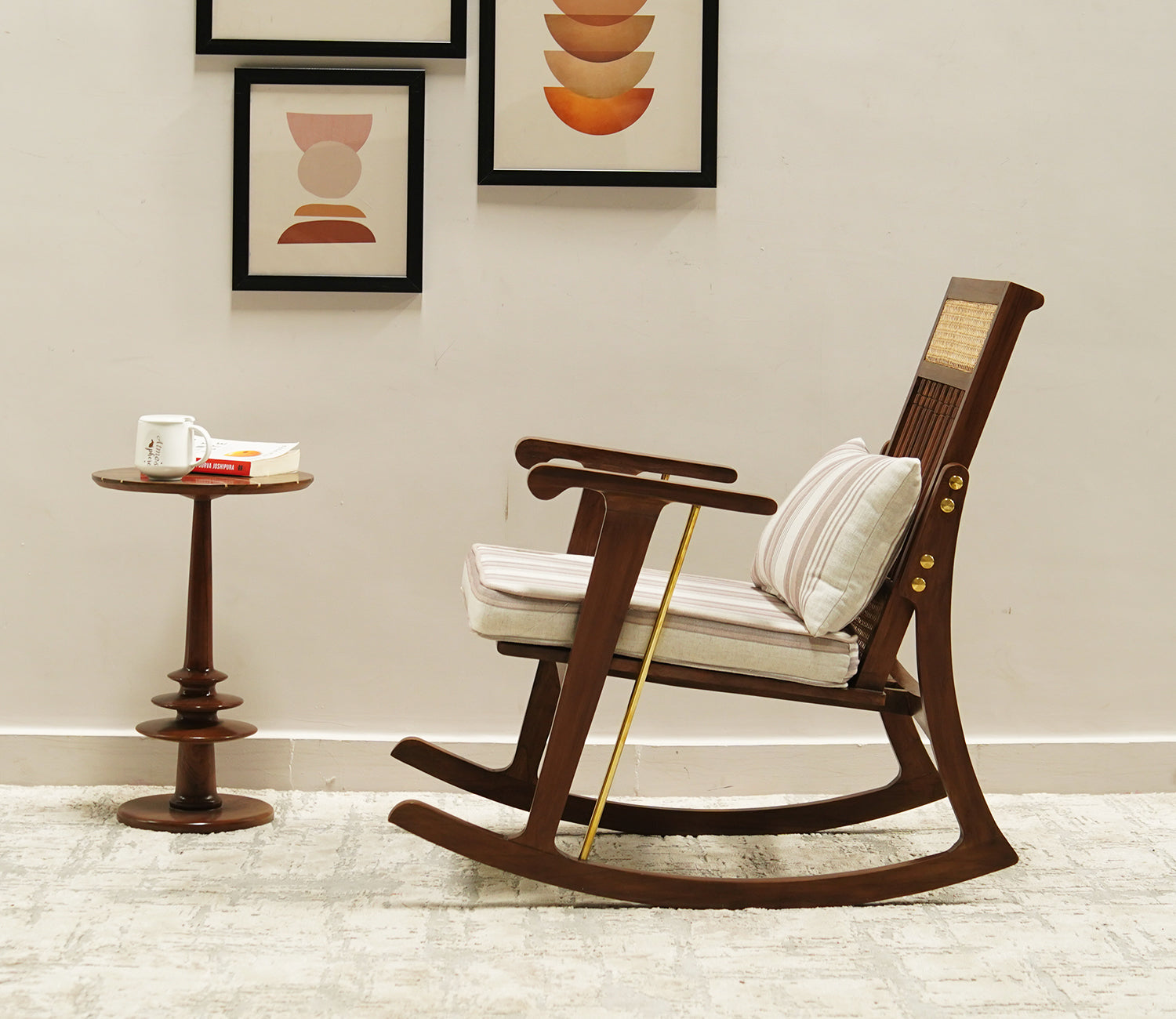 Dawson Sheesham Wood Rocking Chair