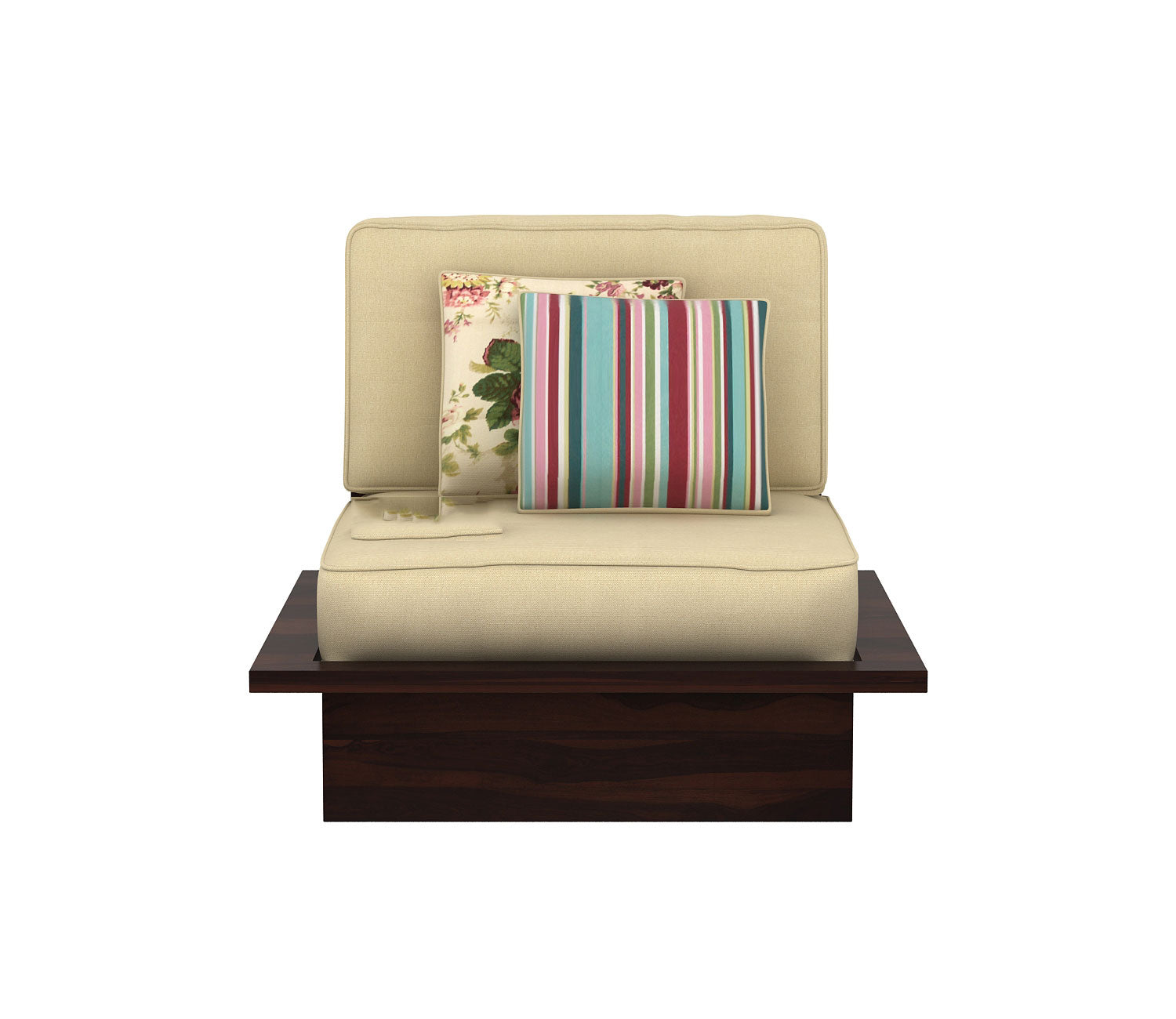 Londyn Low Floor Wooden Sofa Set