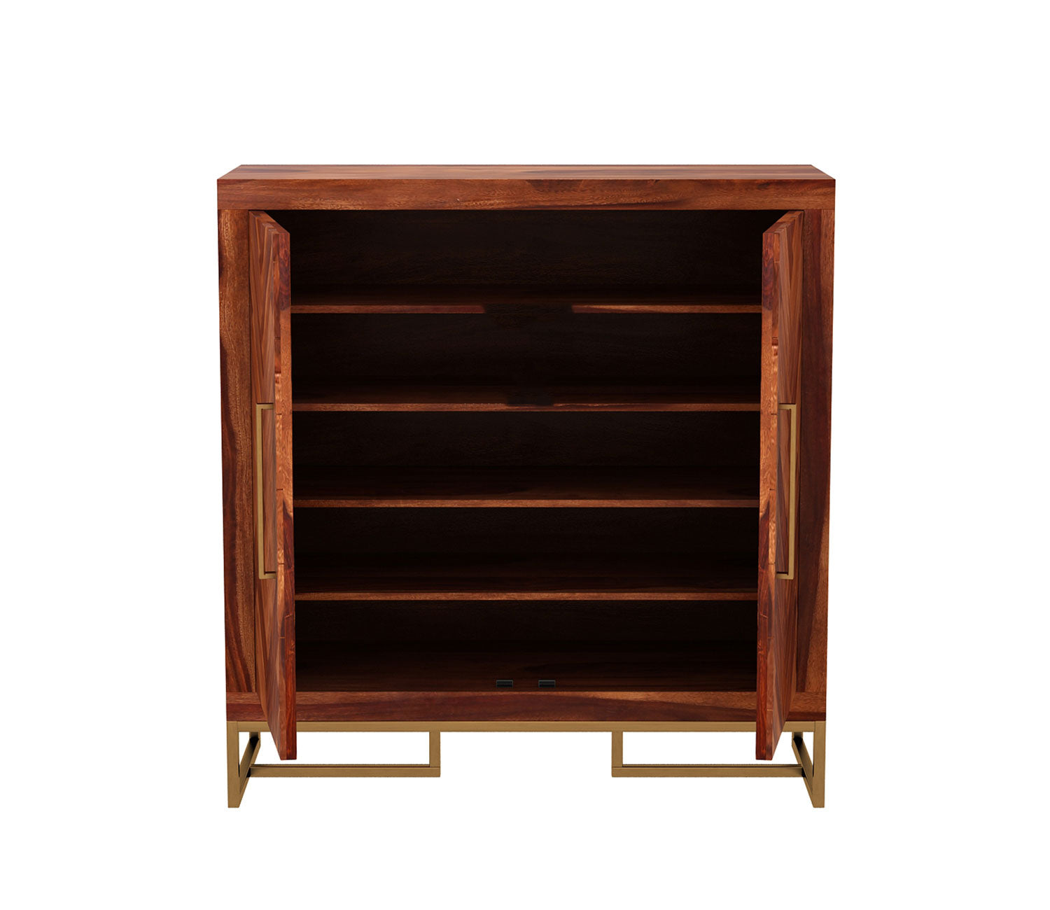 Remington Sheesham Wood Shoe Rack