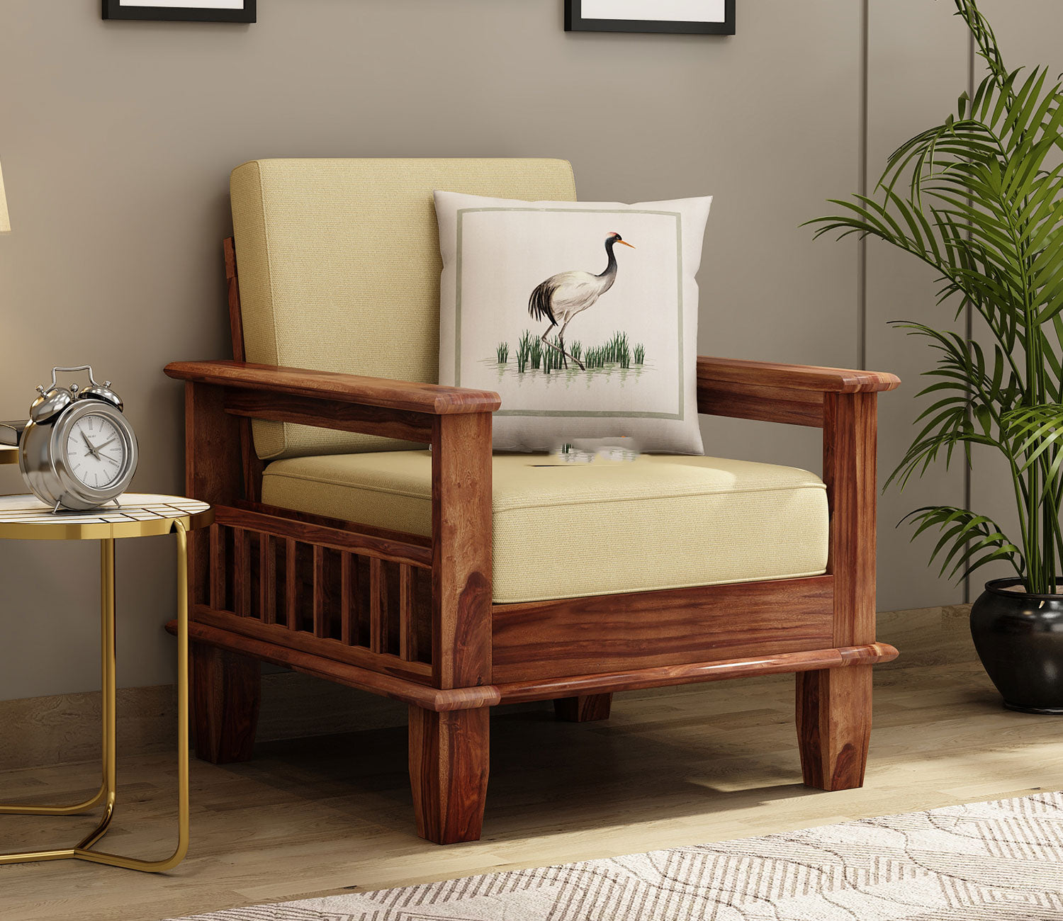 Kelly Wooden Sofa Set