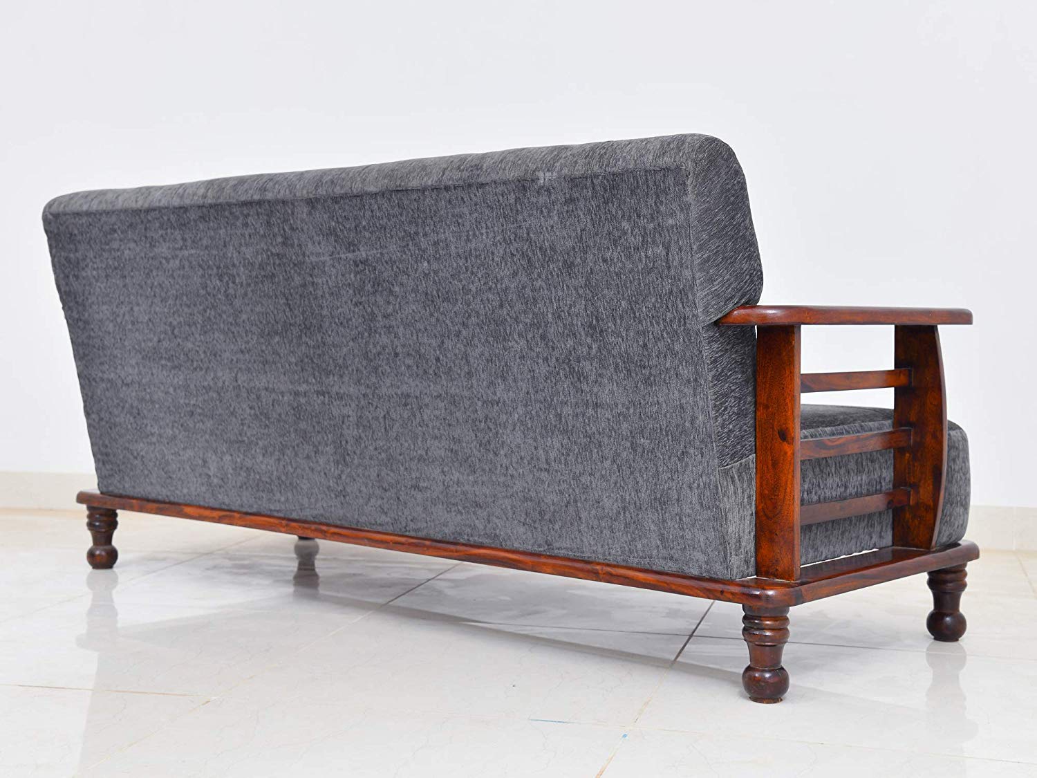 Diablo Sheesham Wood Sofa Set for Living Room | 5 Seater Sofa Set