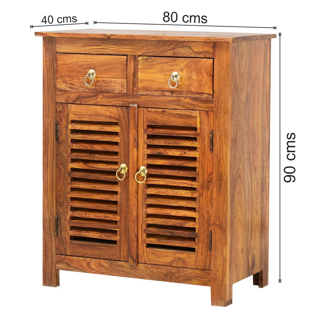 Kimberly Wood Velvic Footwear Table