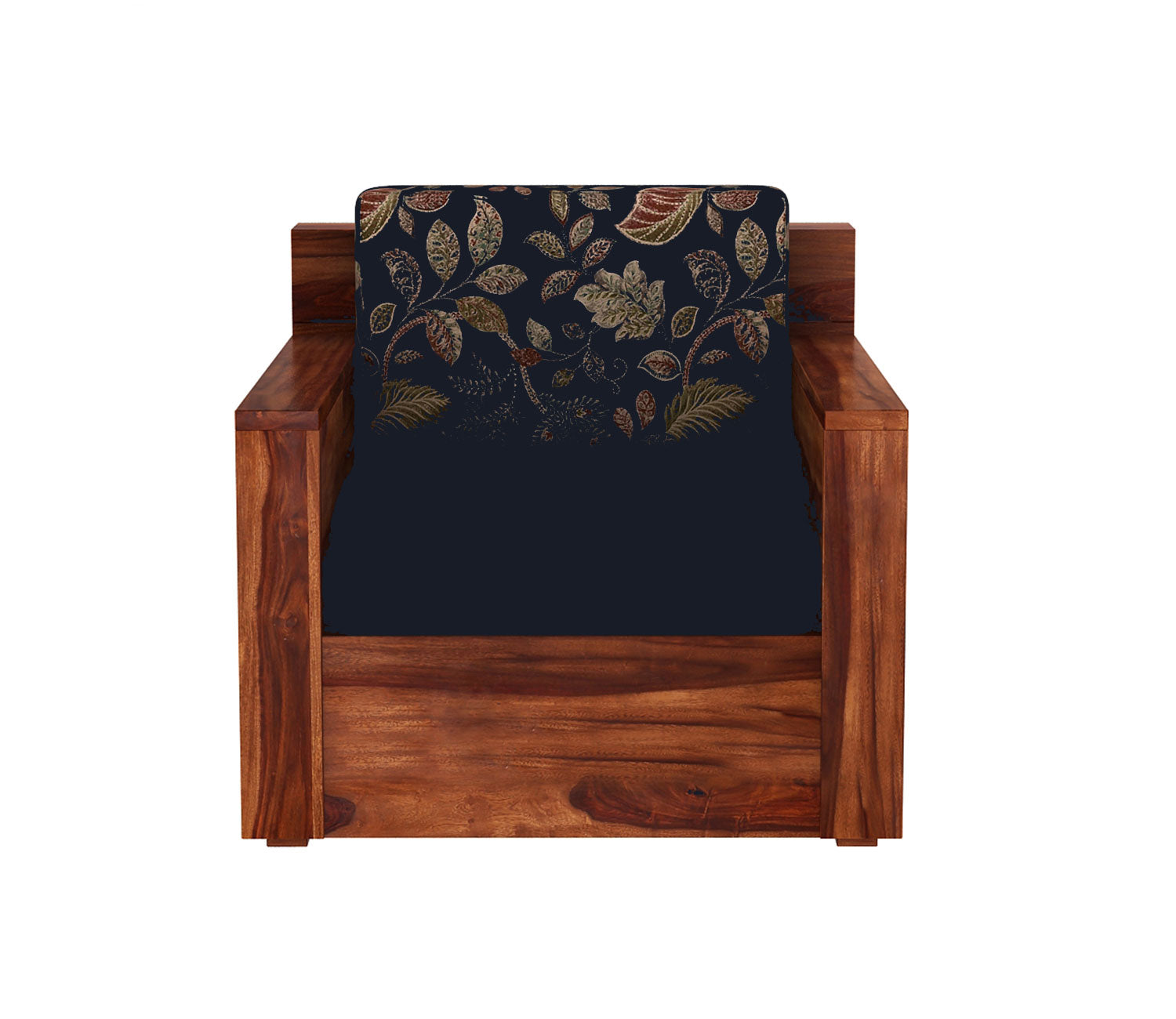 Jessie Wooden 5 Seater Sofa Set Printed