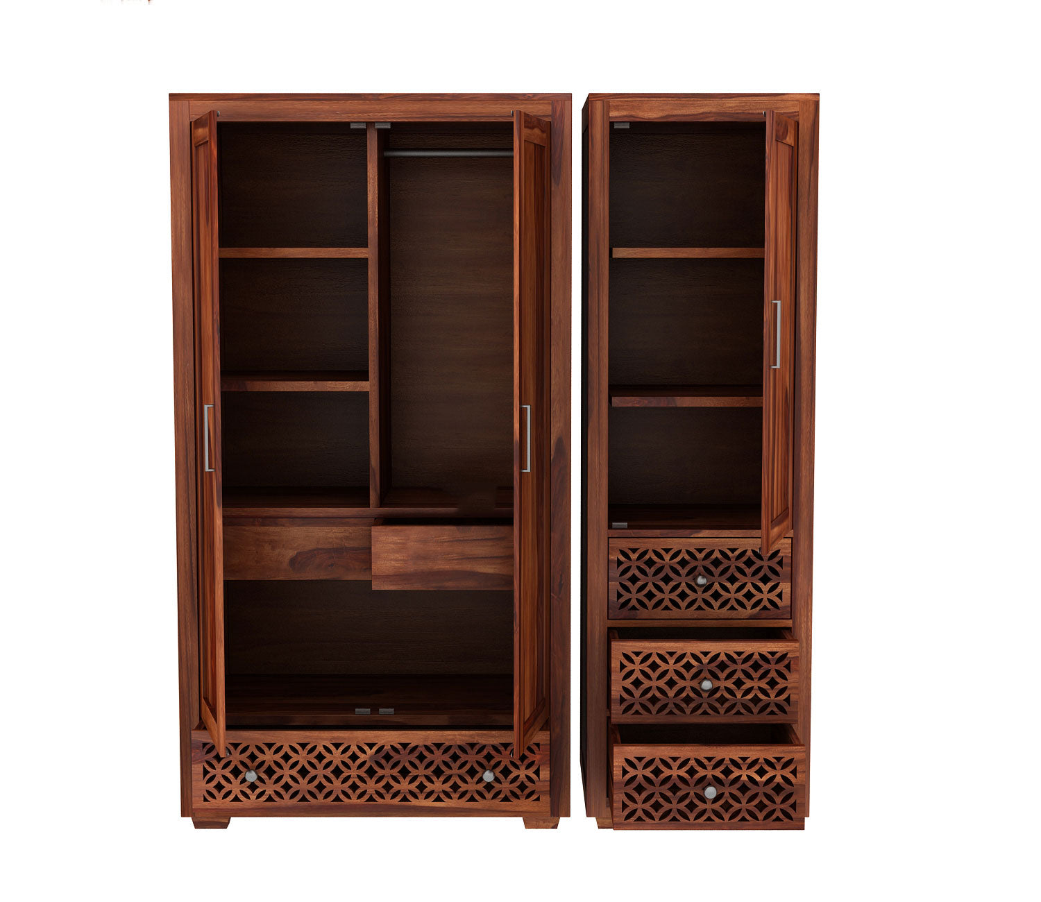 Onyx 3 Door Multi Utility Wardrobe