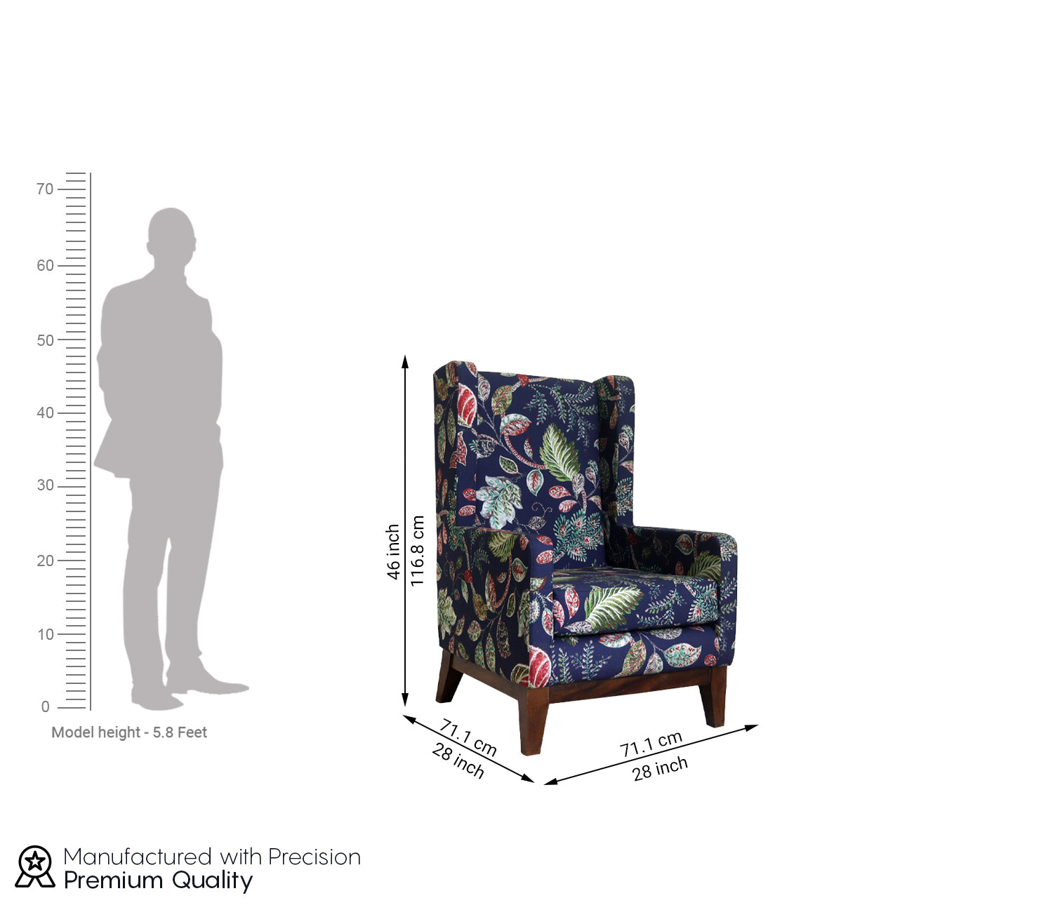 Hayes Wingback Chair