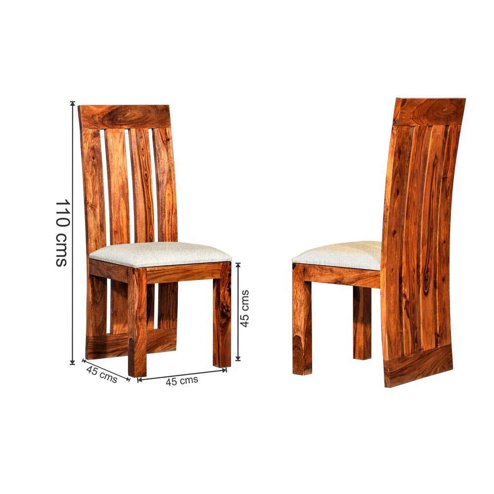 Madalyn Solid Sheesham Wood Chair