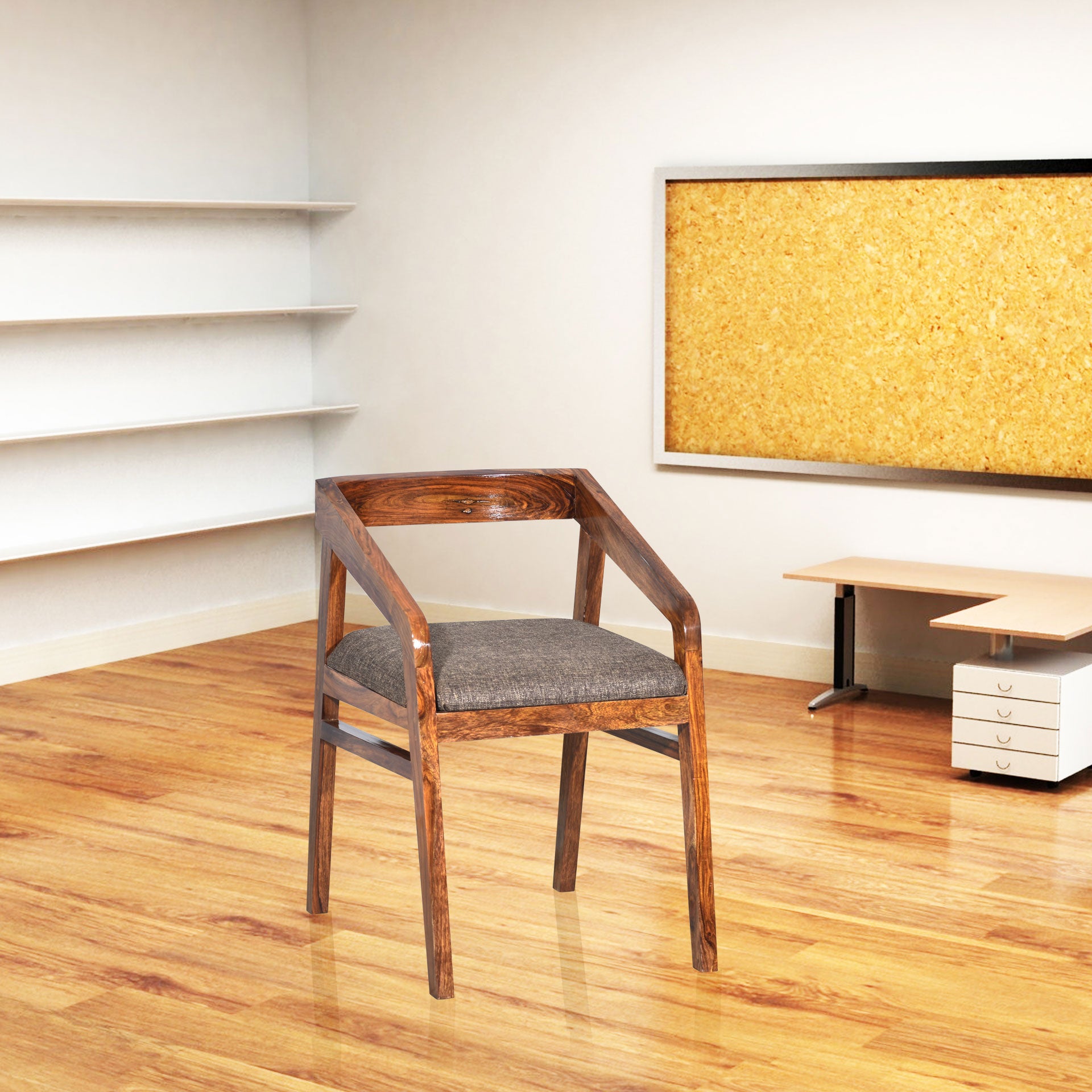 Nancy Aarm Chairs Made of Solid Sheesham Wood