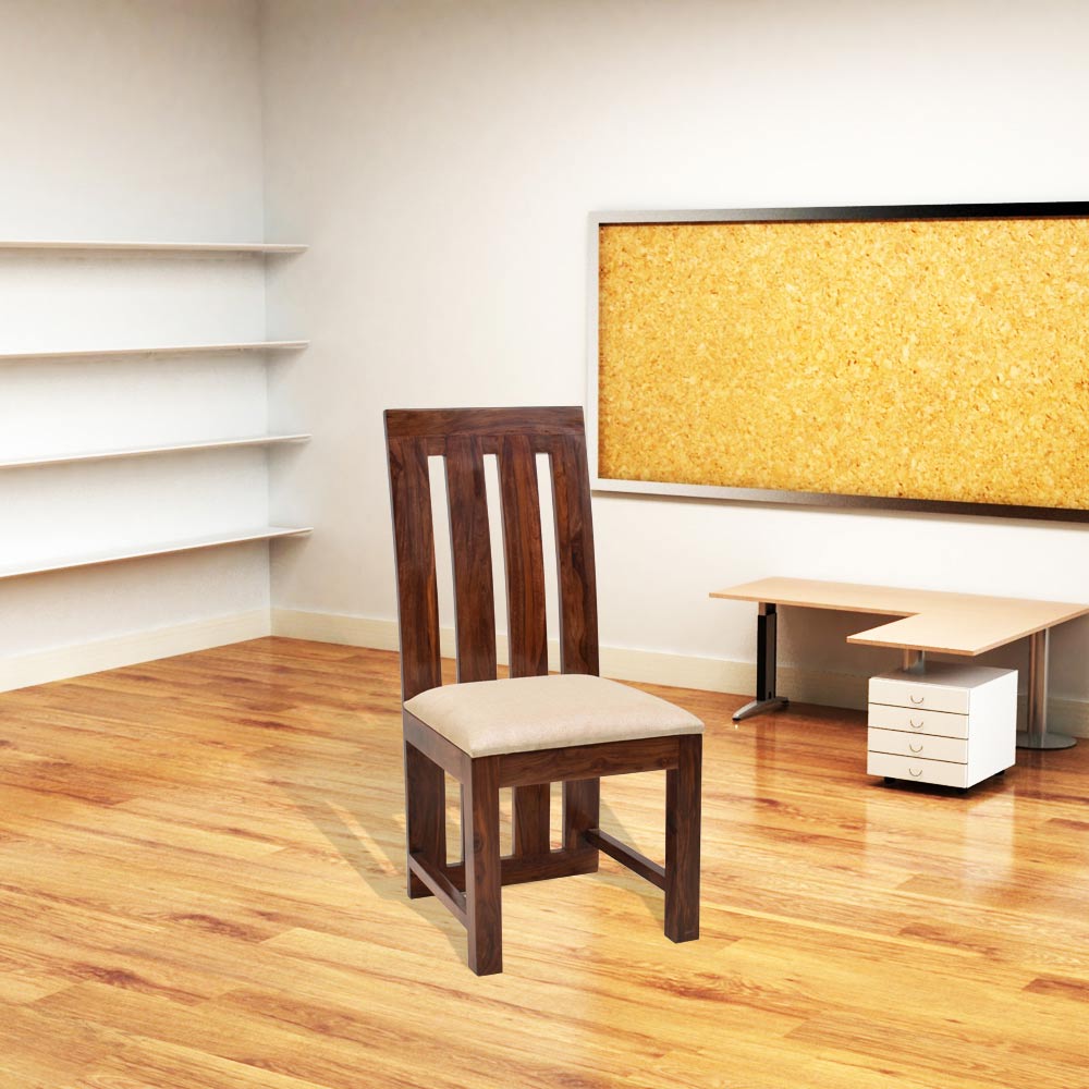 Madalyn Solid Sheesham Wood Chair