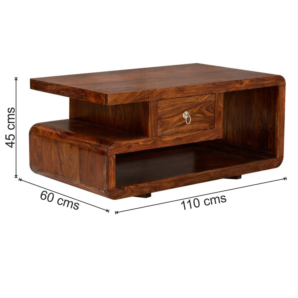 Brynn Double Top Drawer Center Table